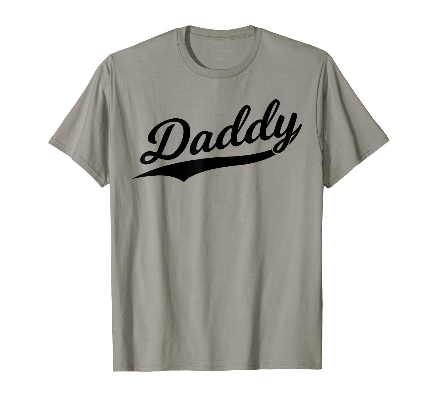 Daddy Baseball Script Cursive Jersey T-Shirt - Aesthetic Graphic Men Women - T-Shirt, Sweatshirt, Hoodie