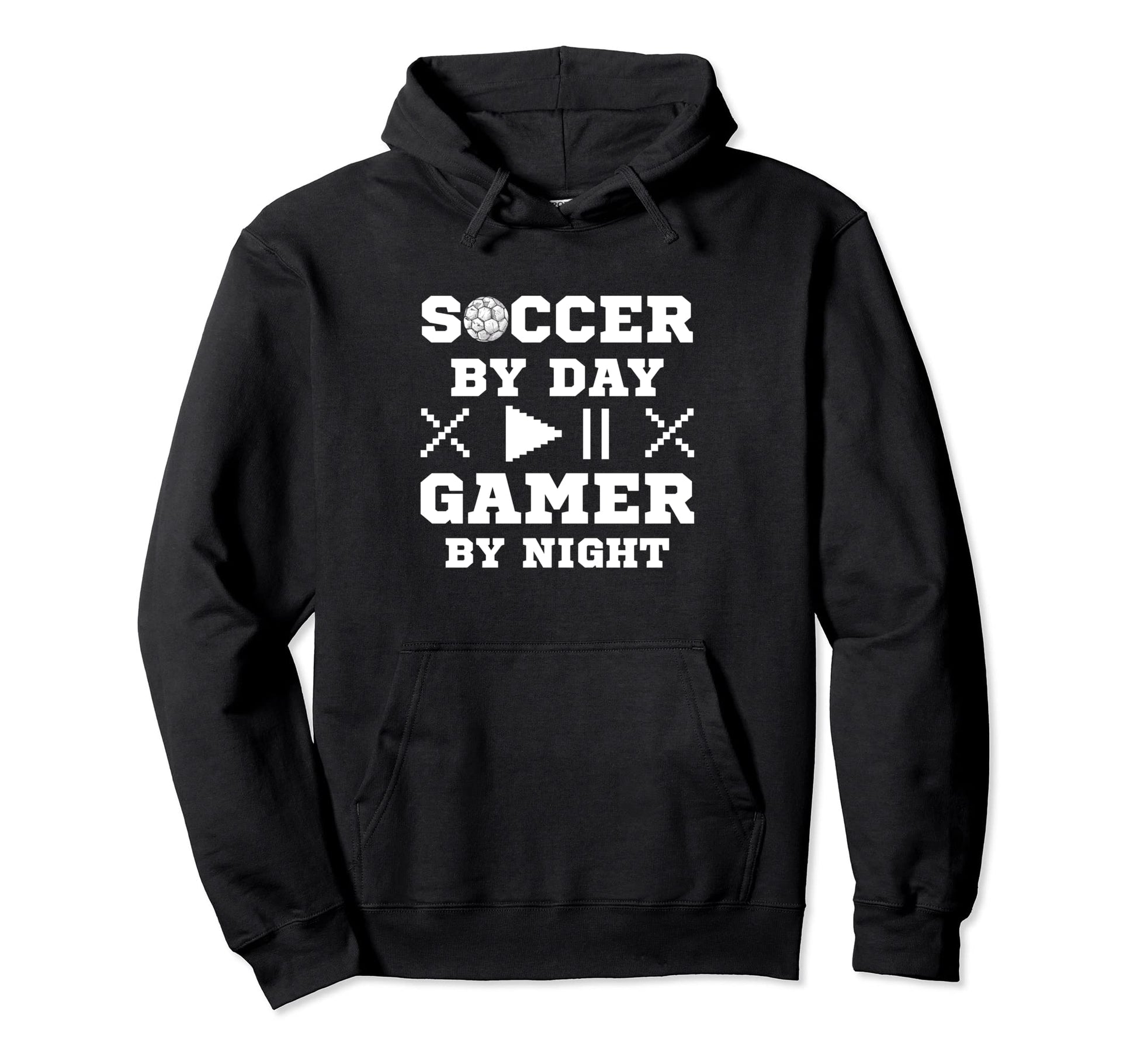 Soccer Day Gamer Night Soccer Hoodie - Casual Everyday Wear for Adults - T-Shirt, Sweatshirt, Hoodie