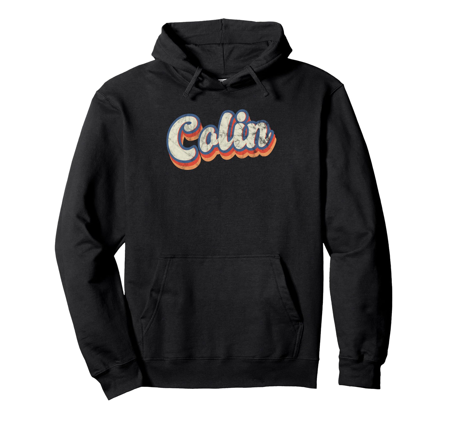 Colin Personalized Name Custom Lettering Hoodie - Aesthetic Graphic Unisex - T-Shirt, Sweatshirt, Hoodie
