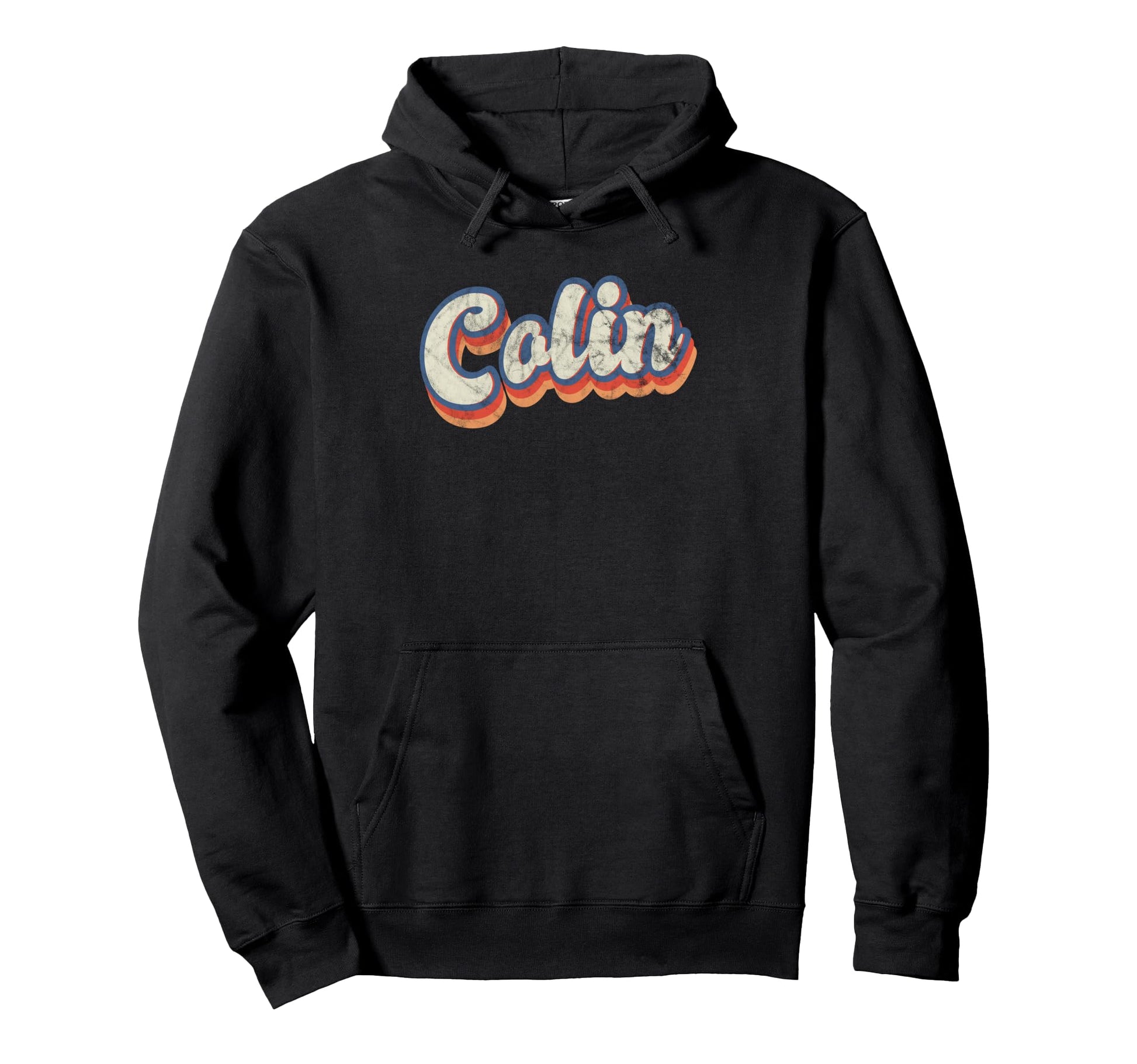 Colin Personalized Name Custom Lettering Hoodie - Aesthetic Graphic Unisex - T-Shirt, Sweatshirt, Hoodie