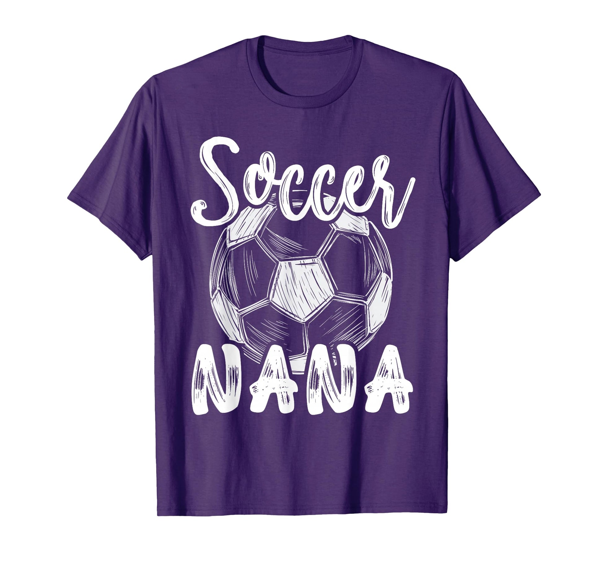Soccer Nana Family Matching Team Player T-Shirt - Custom Art Print Unisex - T-Shirt, Sweatshirt, Hoodie