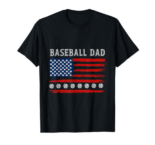 Baseball Dad Fathers Day Baseball T-Shirt - Fun Novelty Design Men Women - T-Shirt, Sweatshirt, Hoodie