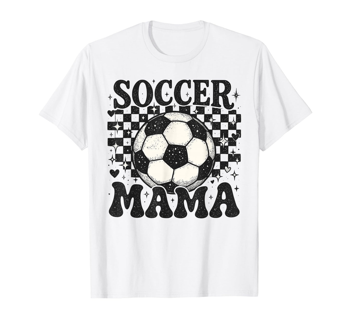 Soccer Mama Game Day Trendy Sports Mom T-Shirt - Trendy Graphic for Adults - T-Shirt, Sweatshirt, Hoodie