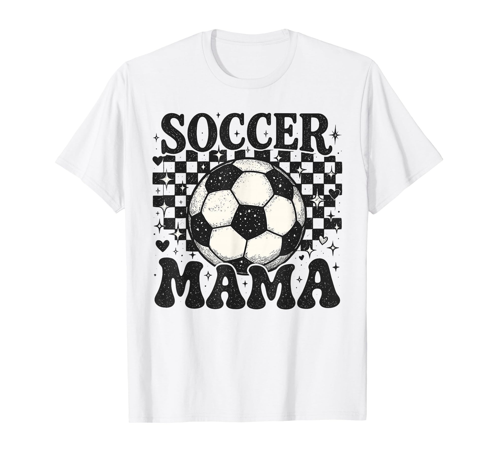 Soccer Mama Game Day Trendy Sports Mom T-Shirt - Trendy Graphic for Adults - T-Shirt, Sweatshirt, Hoodie