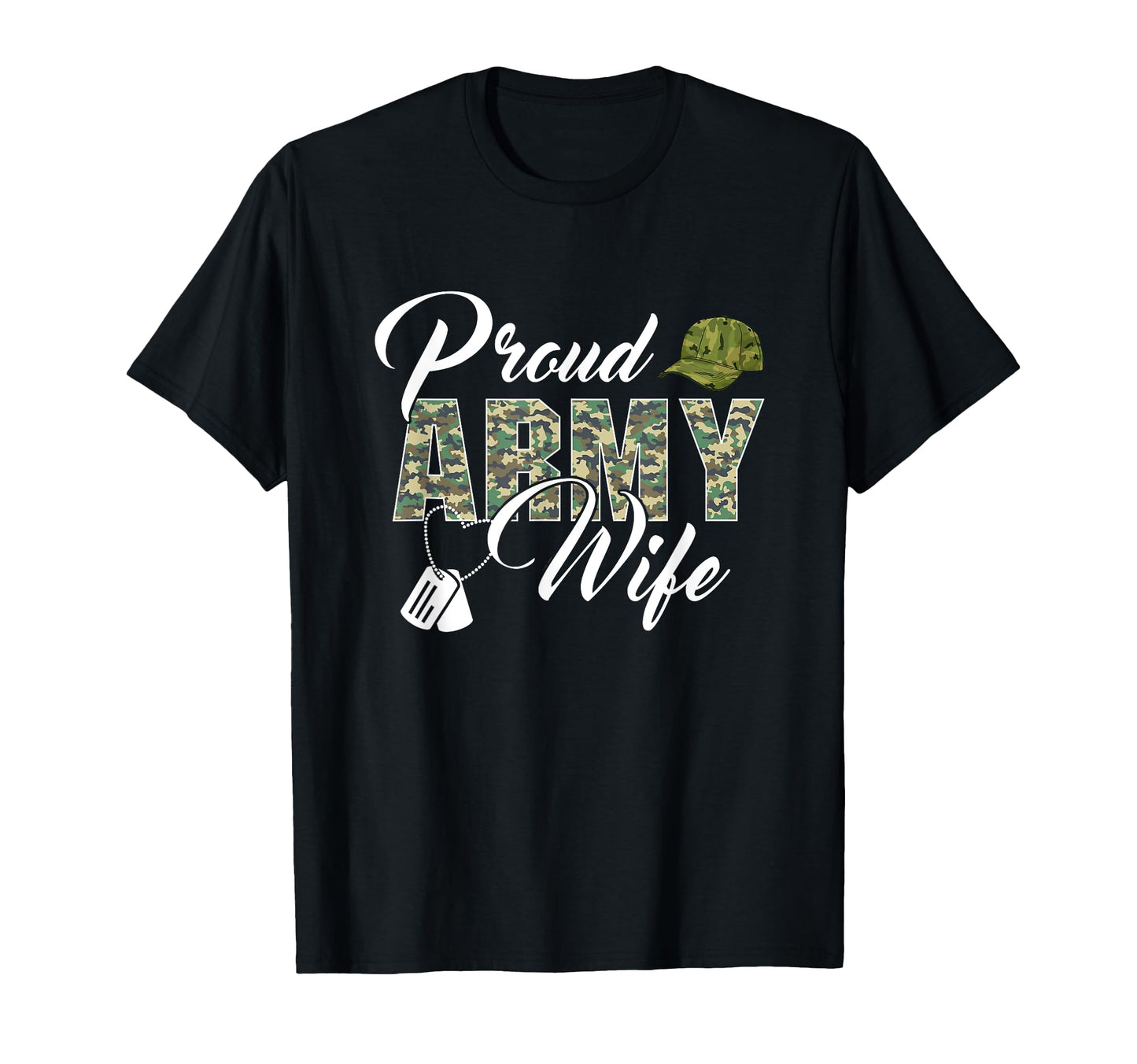 Proud Army Wife Awesome Army T-Shirt - Streetwear Style for Adults - T-Shirt, Sweatshirt, Hoodie
