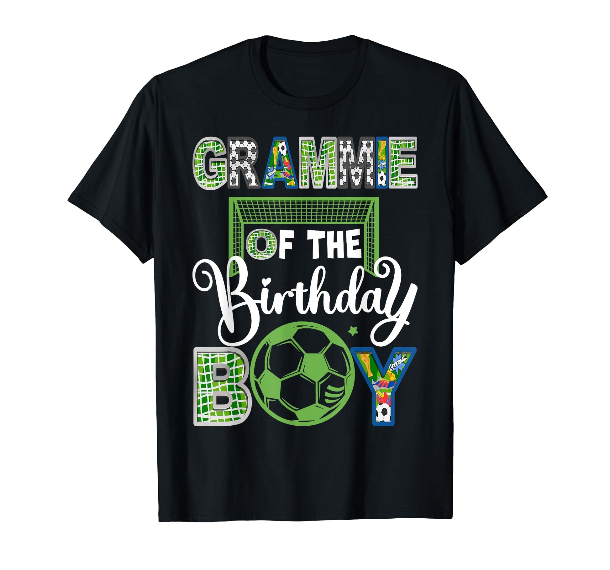 Grammie Birthday Soccer Baller T-Shirt - Minimalist Print Men Women - T-Shirt, Sweatshirt, Hoodie