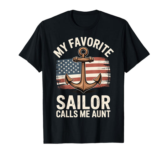 Aunt Niece Nephew Sibling Seafarer Hoodie - Unique Graphic for Adults - T-Shirt, Sweatshirt, Hoodie