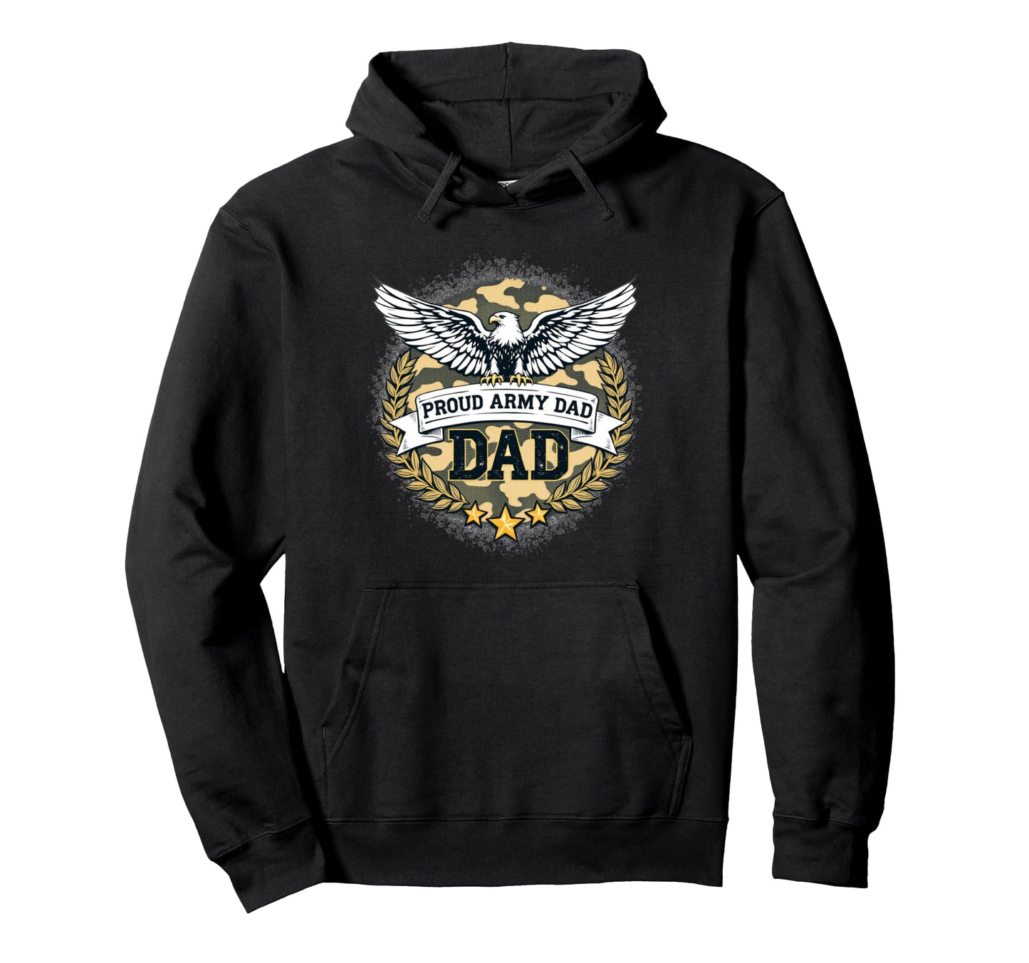 Proud Army Dad Army Forces American Hoodie - Streetwear Style Men Women - T-Shirt, Sweatshirt, Hoodie