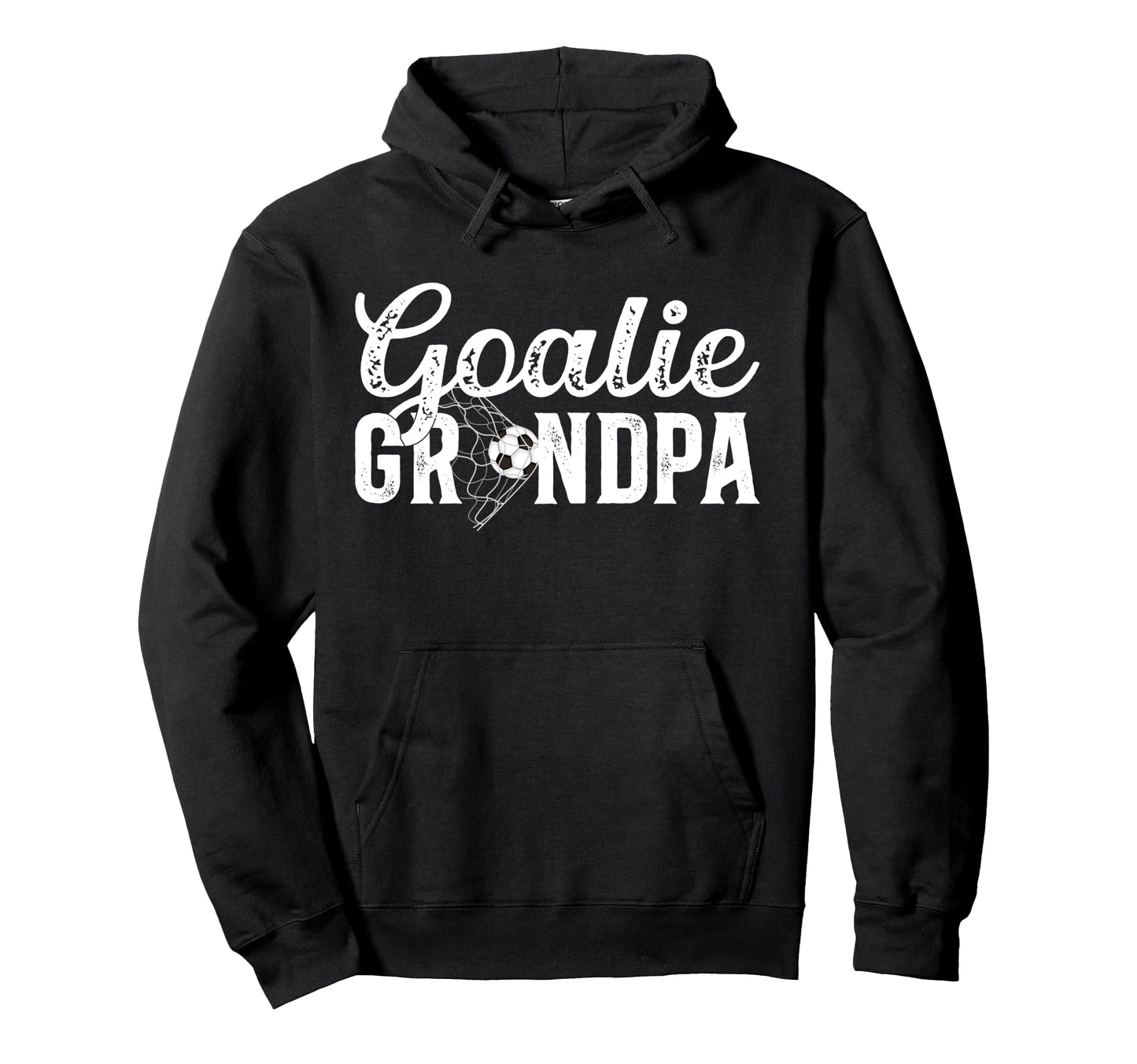 Soccer Goalie Grandpa Soccer Keeper Hoodie - Unique Graphic Men Women - T-Shirt, Sweatshirt, Hoodie