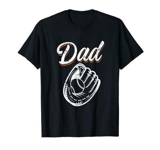 Baseball Dad Baseball T-Shirt - Novelty Apparel Men Women - T-Shirt, Sweatshirt, Hoodie