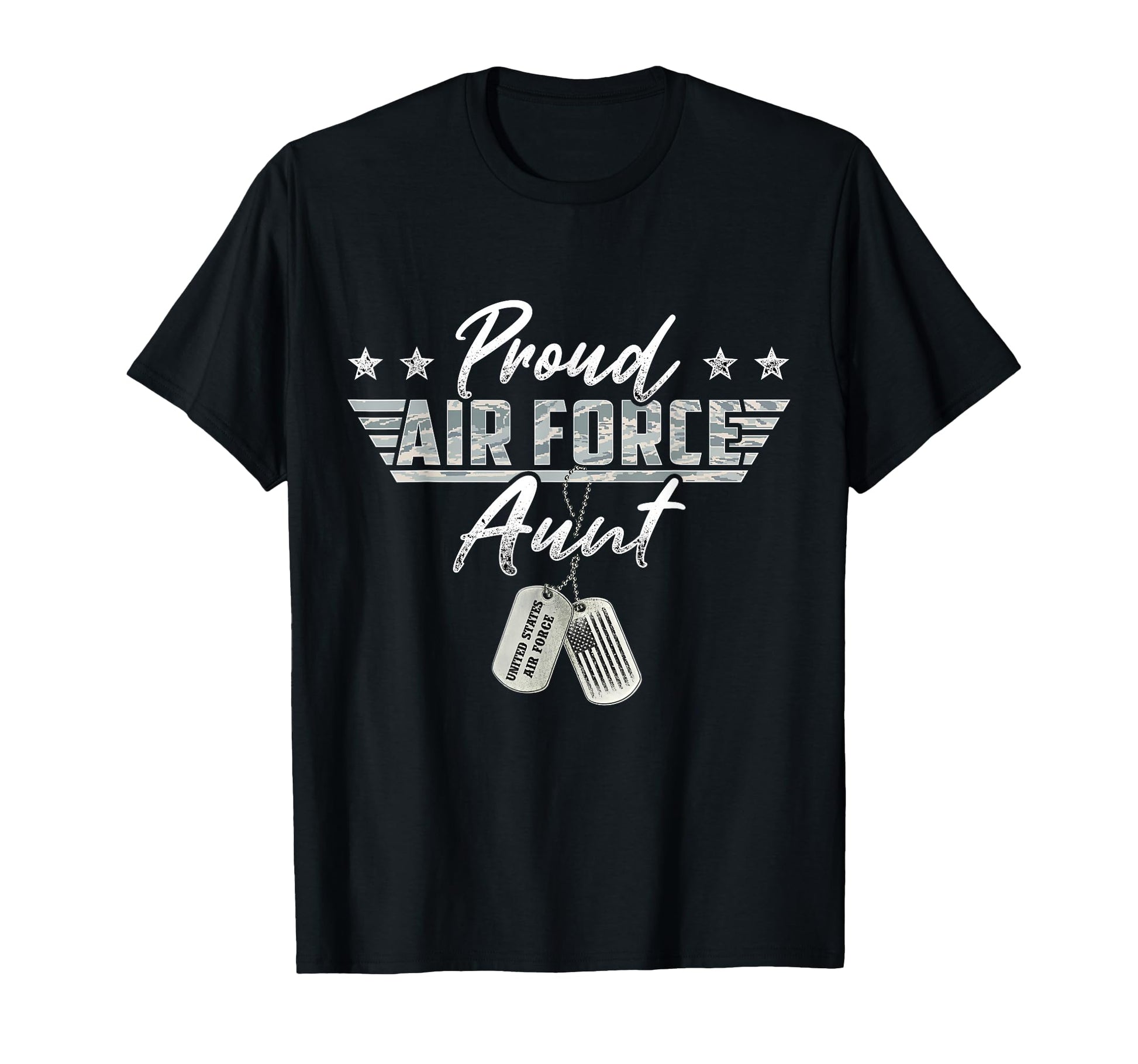 Proud Air Force Aunt Military Us T-Shirt - Aesthetic Graphic for Adults - T-Shirt, Sweatshirt, Hoodie