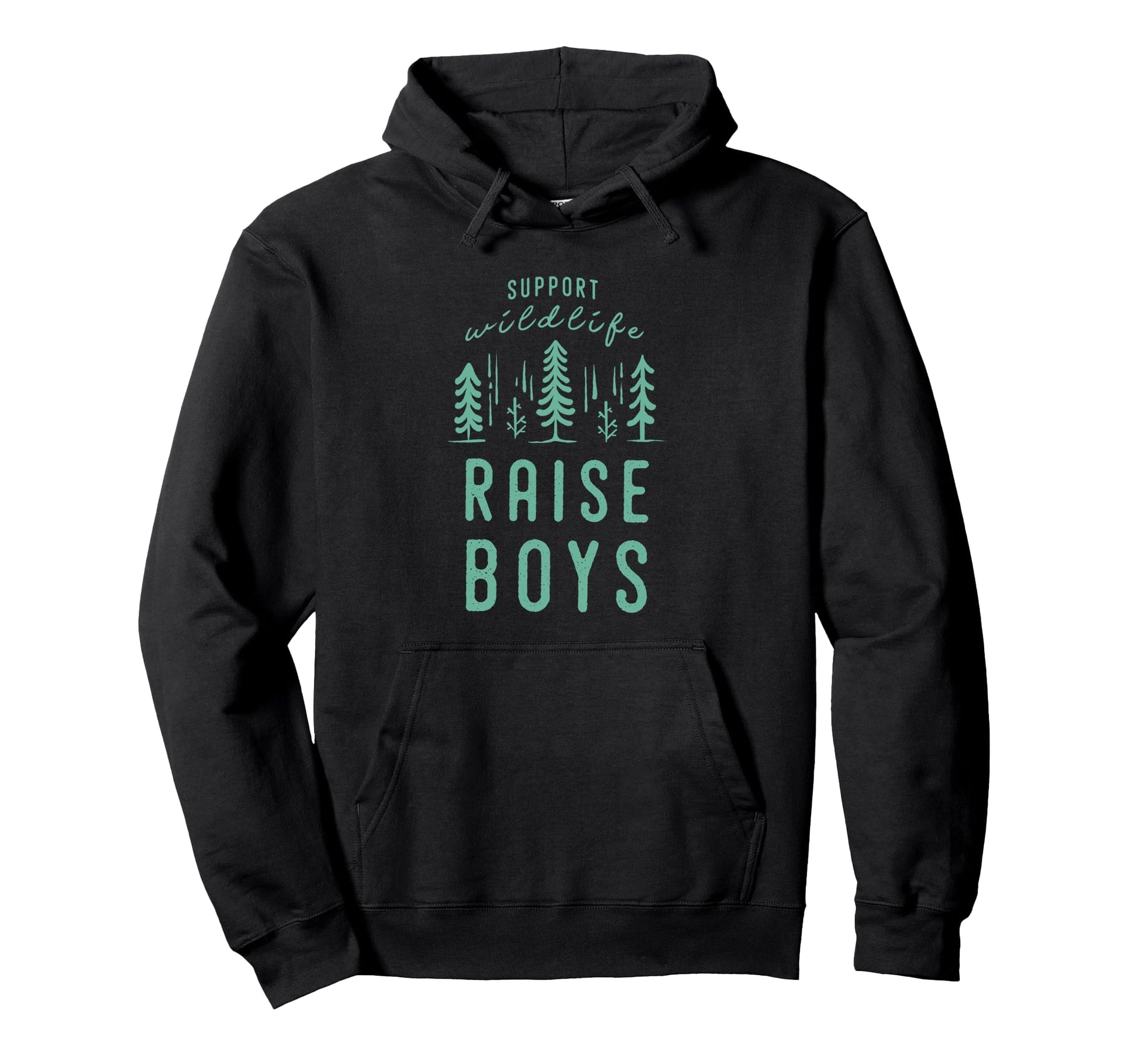 Support Wildlife Raise Funny Mom Dad Hoodie - Streetwear Style Men Women - T-Shirt, Sweatshirt, Hoodie