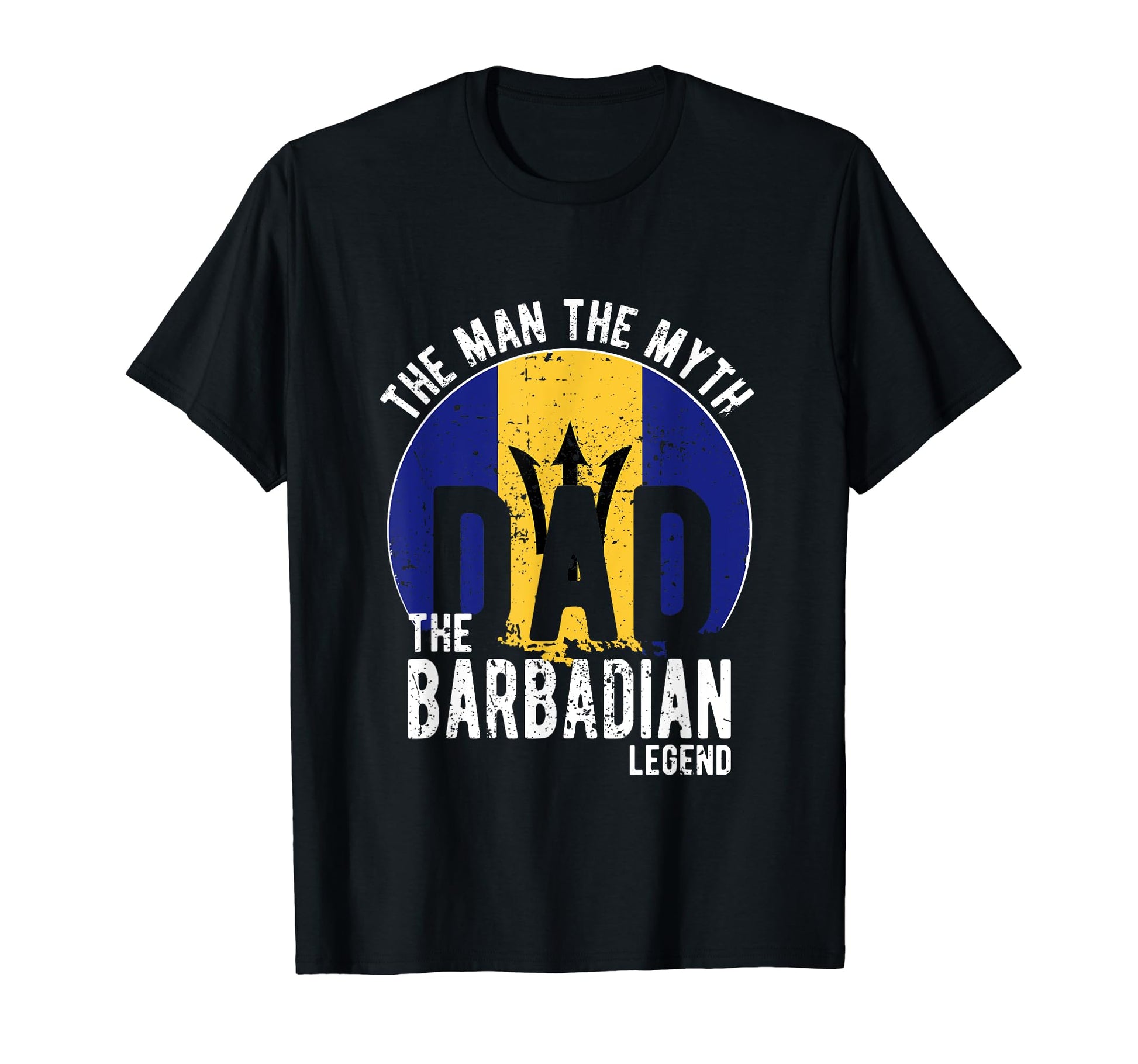 Myth Barbadian Legend Dad Barbadian T-Shirt - Aesthetic Graphic Unisex - T-Shirt, Sweatshirt, Hoodie