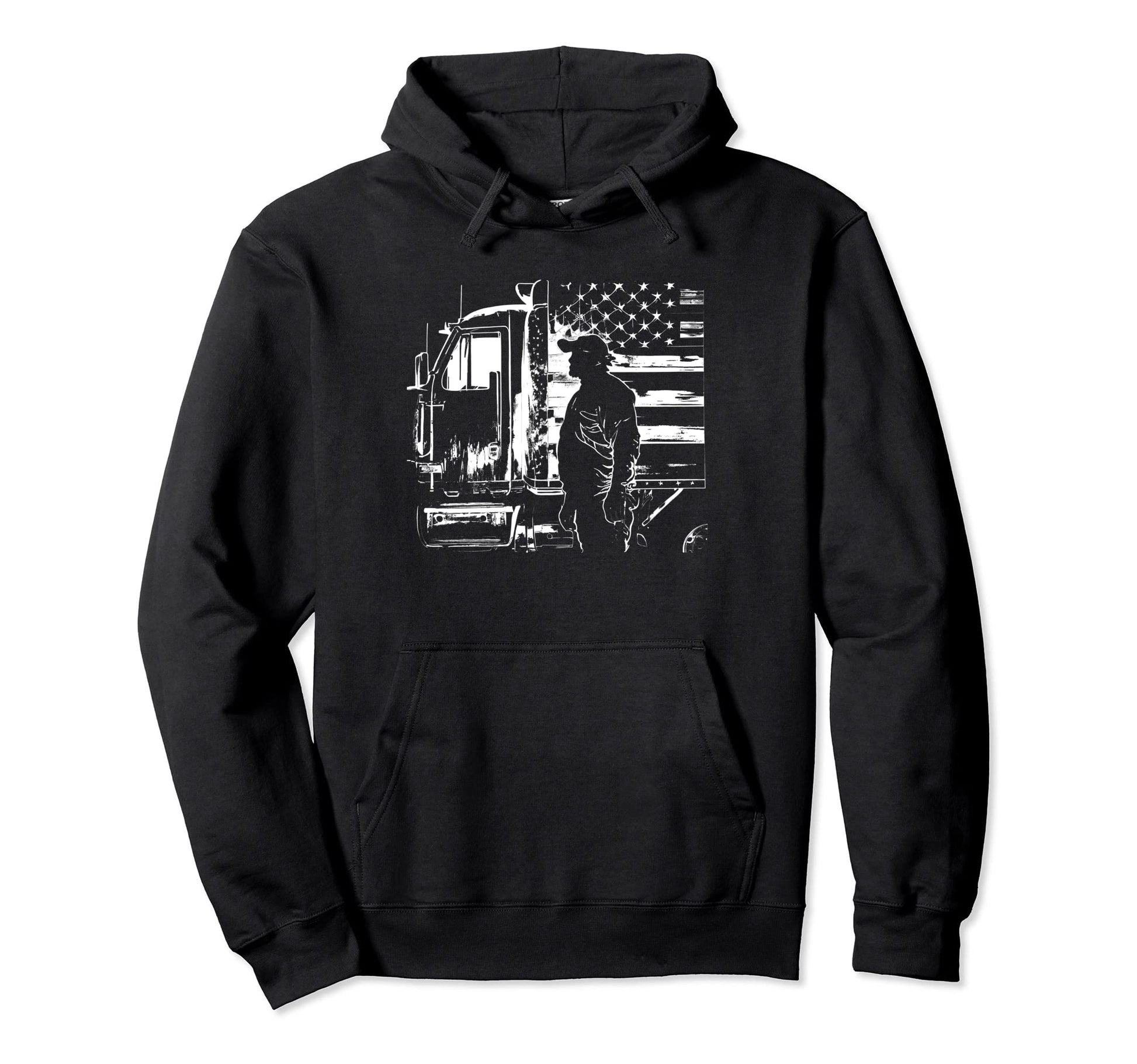 Funny Trucker American Big Rigs Diesel Hoodie - Streetwear Style Unisex - T-Shirt, Sweatshirt, Hoodie
