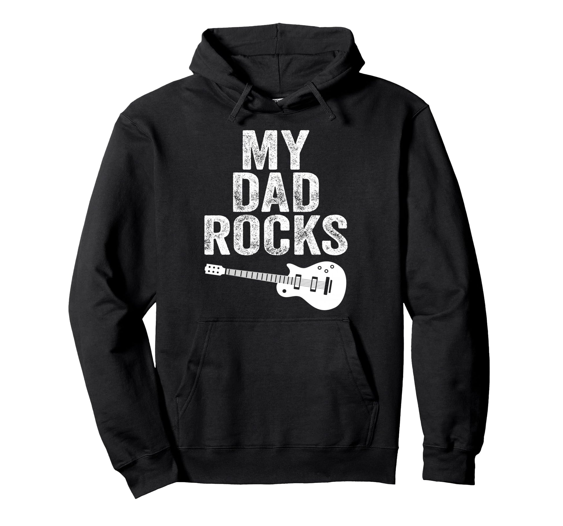 My Dad Rocks Daddy Pa Fathers Day Hoodie - Aesthetic Graphic for Adults - T-Shirt, Sweatshirt, Hoodie