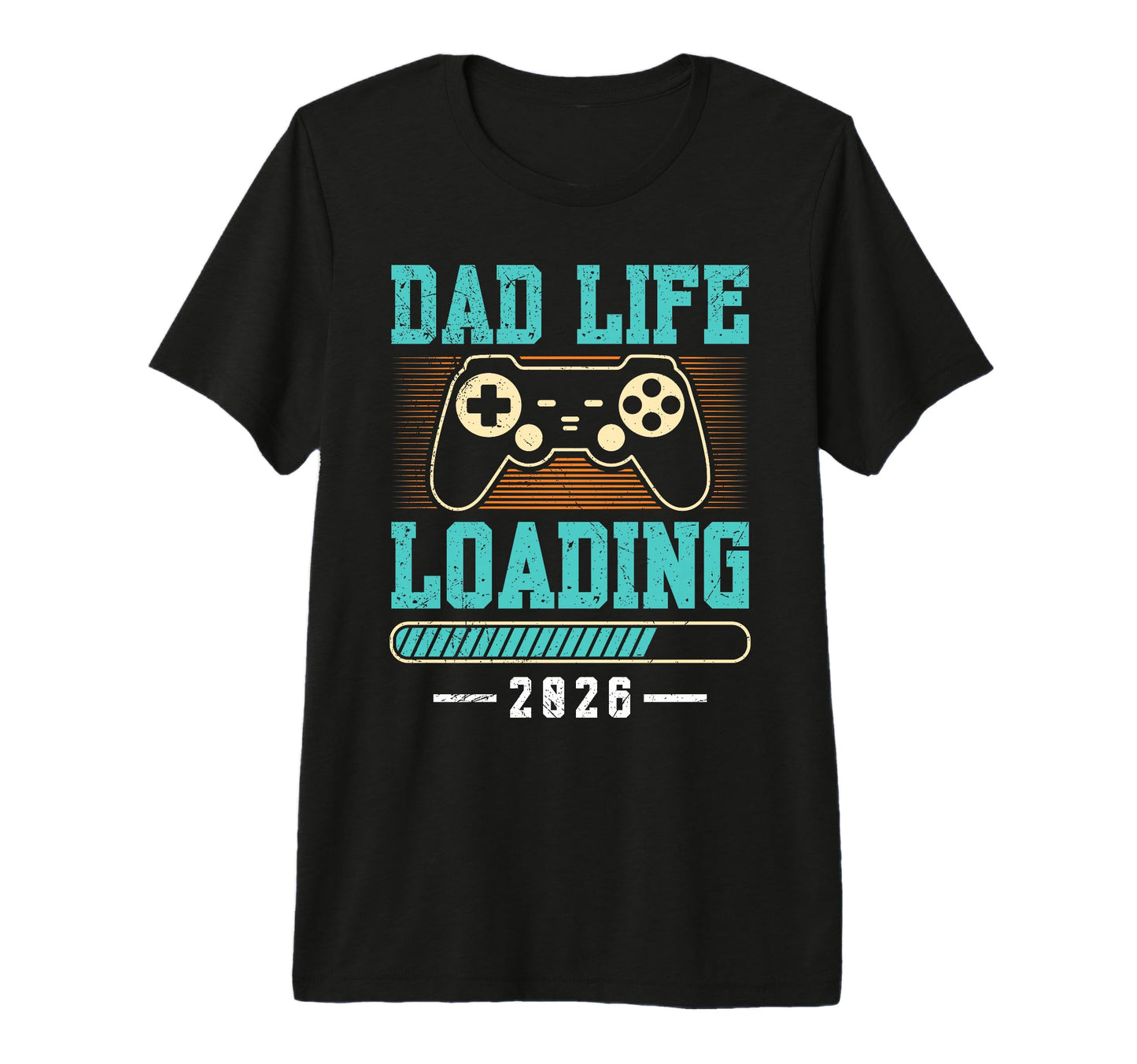 Expectant Father Dad Life Loading T-Shirt - Minimalist Print for Adults - T-Shirt, Sweatshirt, Hoodie