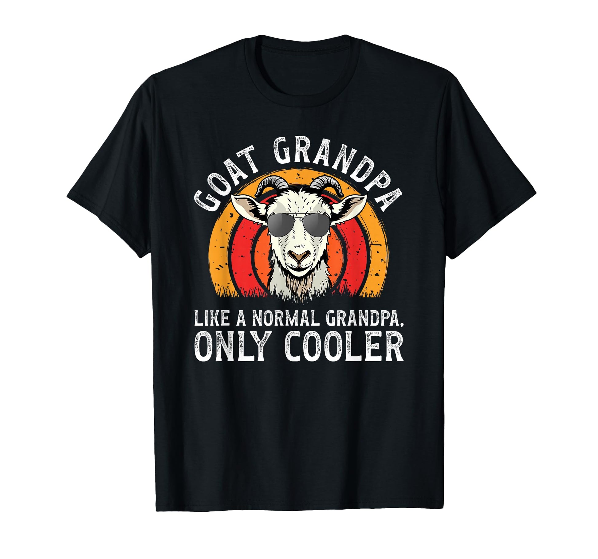 Goat Grandpa Definition Goat Farmer T-Shirt - Graphic Print for Adults - T-Shirt, Sweatshirt, Hoodie