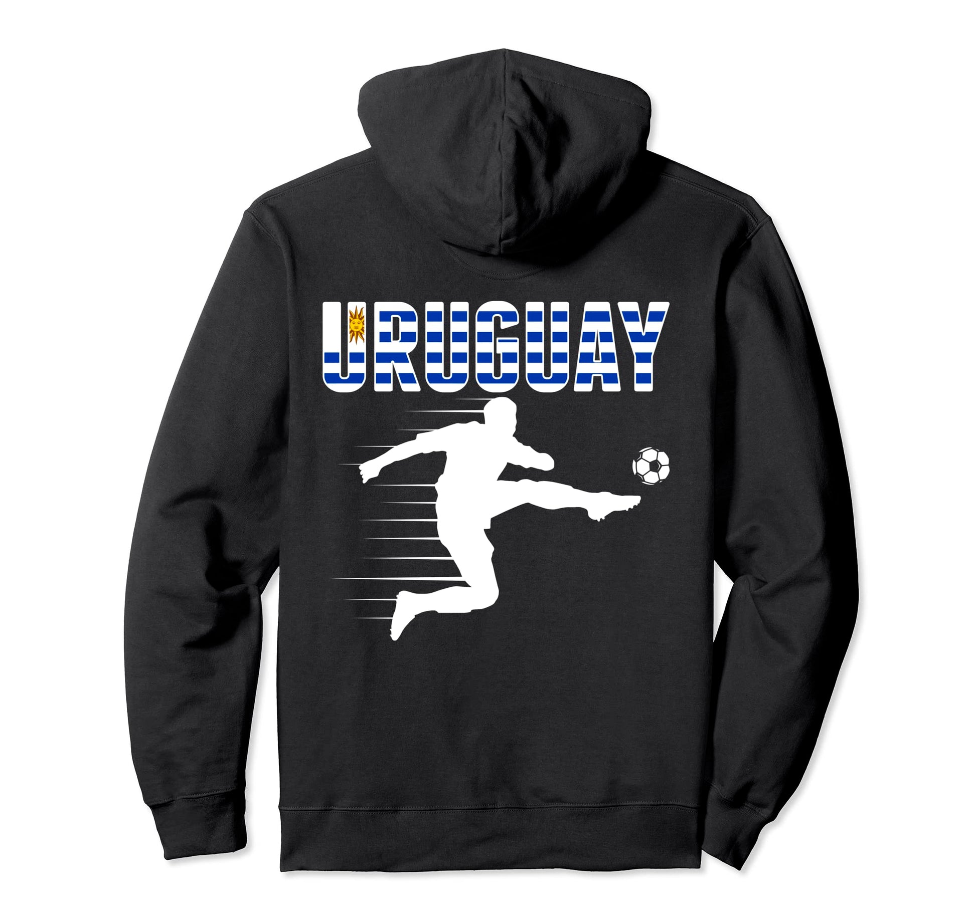Uruguay Soccer Fans Jersey Uruguayan Hoodie - Trendy Graphic Men Women - T-Shirt, Sweatshirt, Hoodie