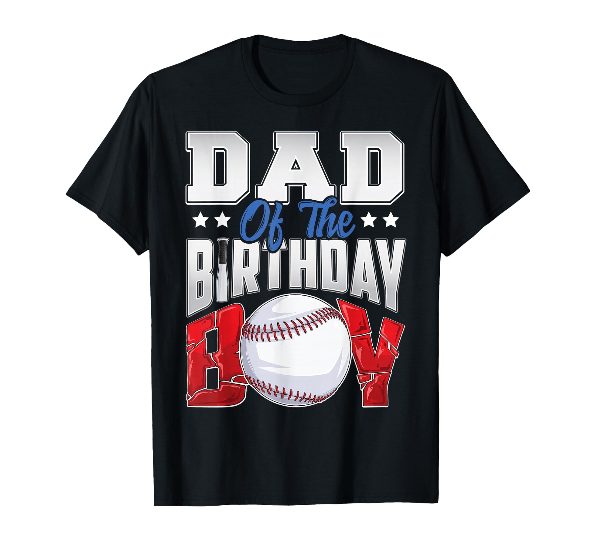 Dad Baseball Birthday Family Baller T-Shirt - Aesthetic Graphic for Adults - T-Shirt, Sweatshirt, Hoodie
