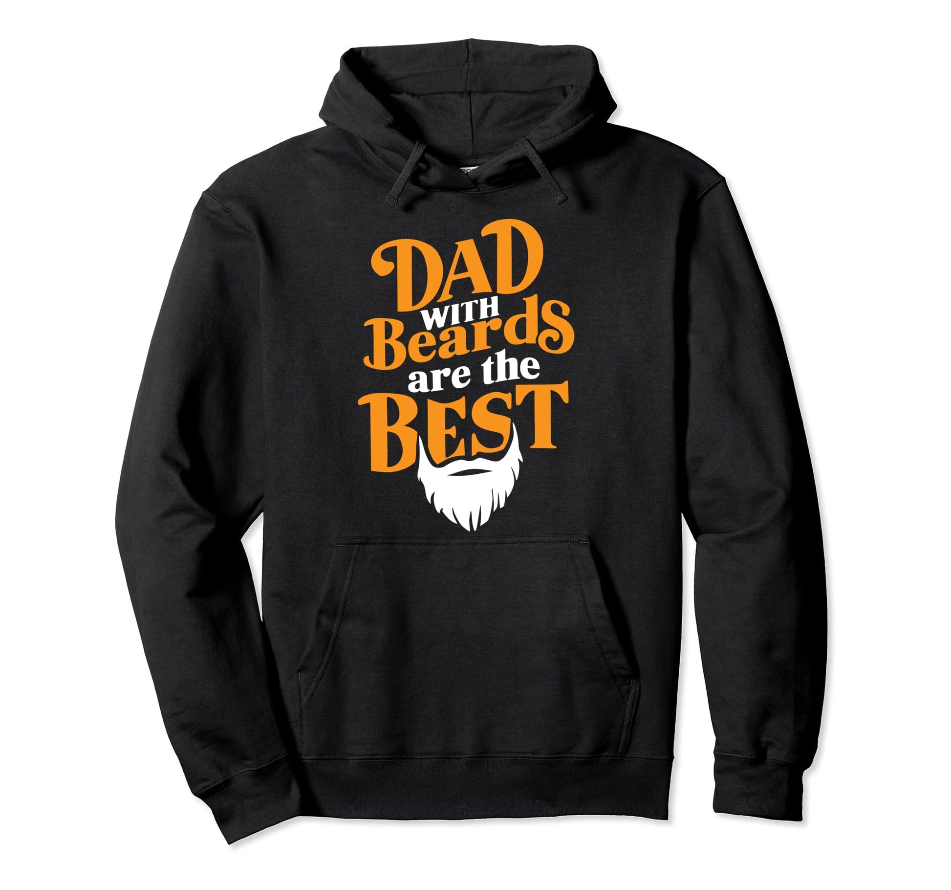Best Bearded Dad Novelty Funny Beard Lover Hoodie - Novelty Apparel Unisex - T-Shirt, Sweatshirt, Hoodie