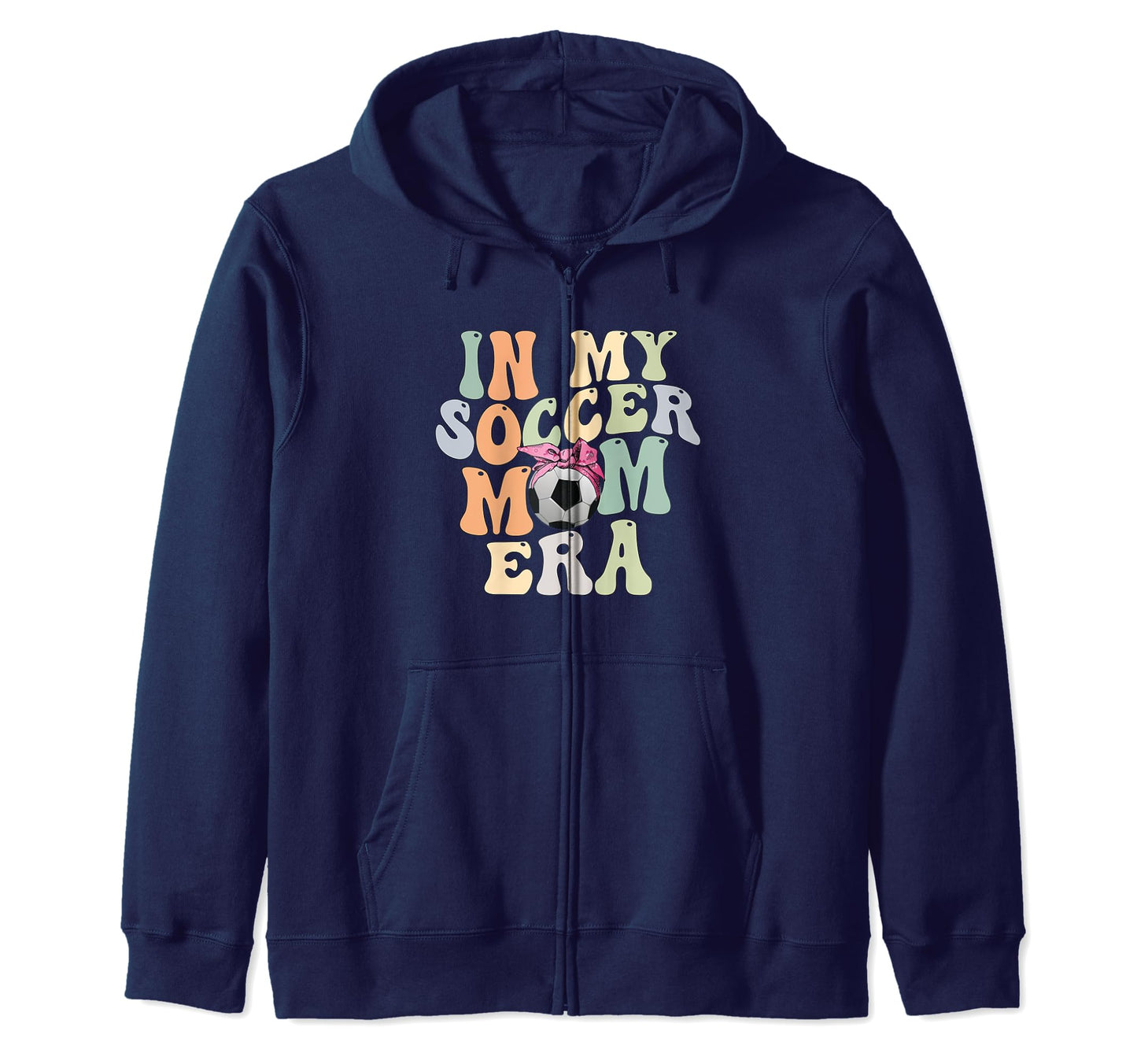 Groovy My Soccer Mom Era Hoodie - Graphic Print for Adults - T-Shirt, Sweatshirt, Hoodie