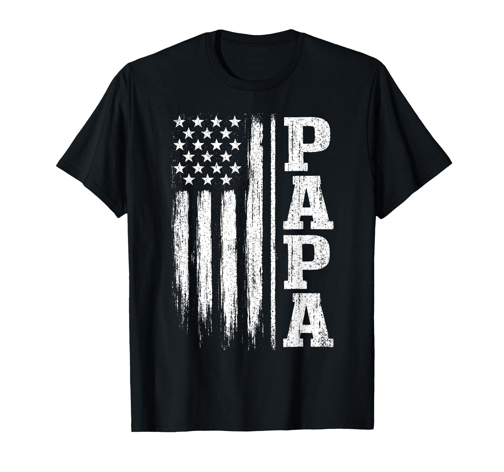 Papa American Flag Fathers Day 4Th July T-Shirt - Aesthetic Graphic Unisex - T-Shirt, Sweatshirt, Hoodie