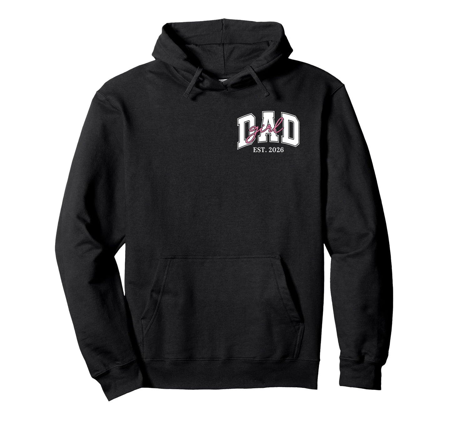 Soon To Be Daddy 2026 Logo New Dad To Hoodie - Minimalist Print Men Women - T-Shirt, Sweatshirt, Hoodie