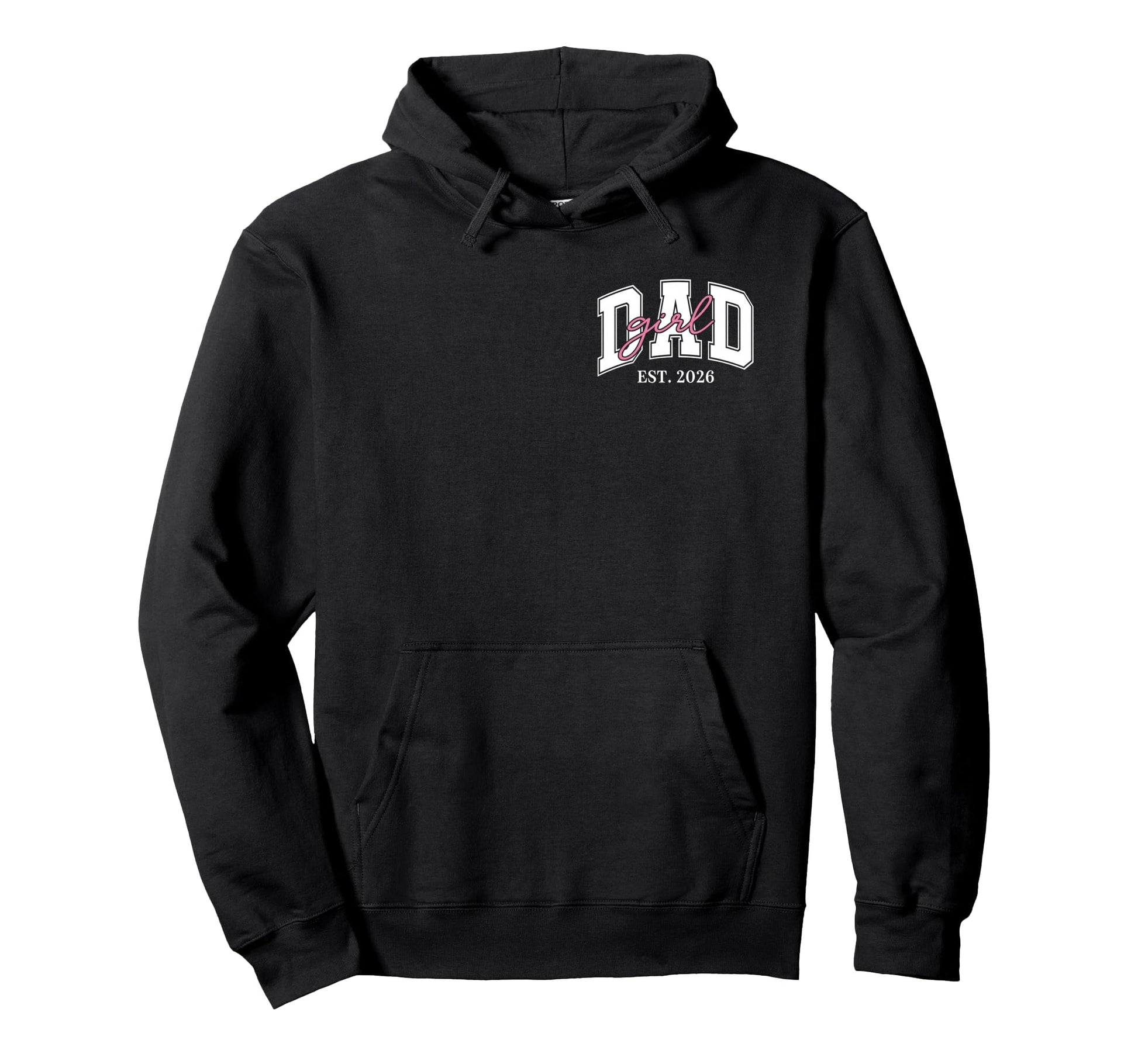 Soon To Be Daddy 2026 Logo New Dad To Hoodie - Minimalist Print Men Women - T-Shirt, Sweatshirt, Hoodie