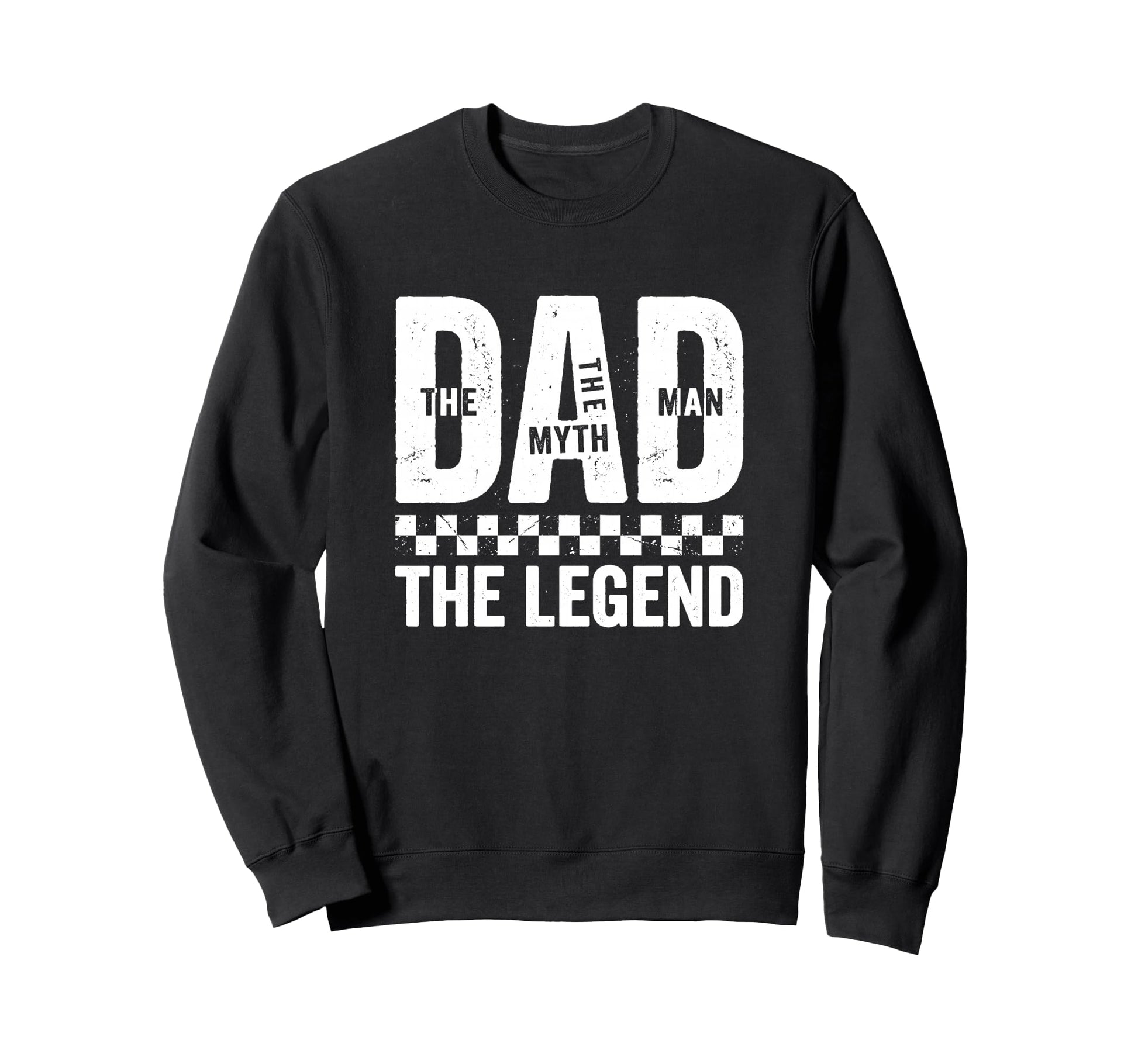 Best Dad Funny Fathers Day Proud Sweatshirt - Custom Art Print for Adults - T-Shirt, Sweatshirt, Hoodie