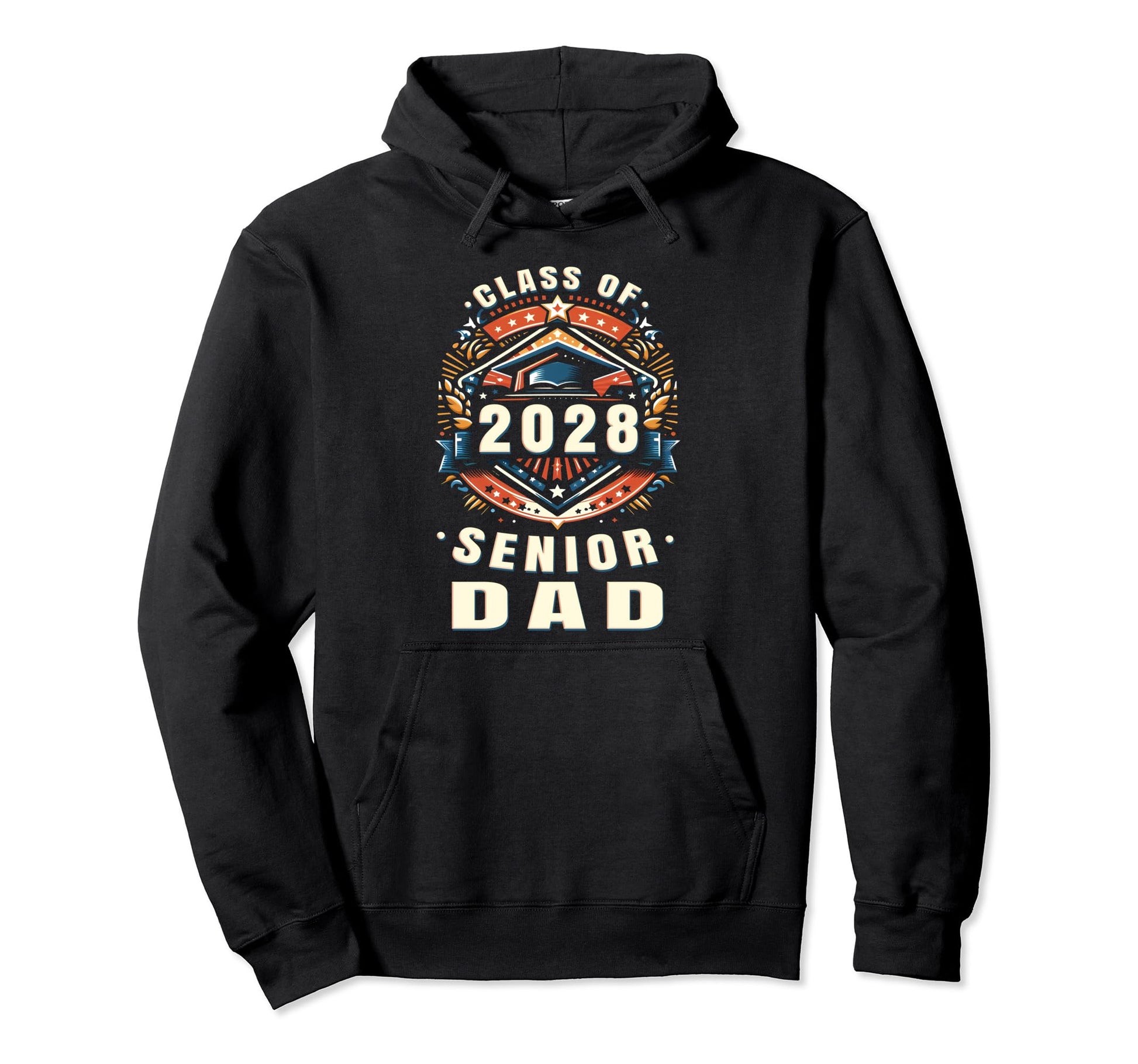 Proud Dad Class 2028 Dad 2028 Hoodie - Aesthetic Graphic Men Women - T-Shirt, Sweatshirt, Hoodie