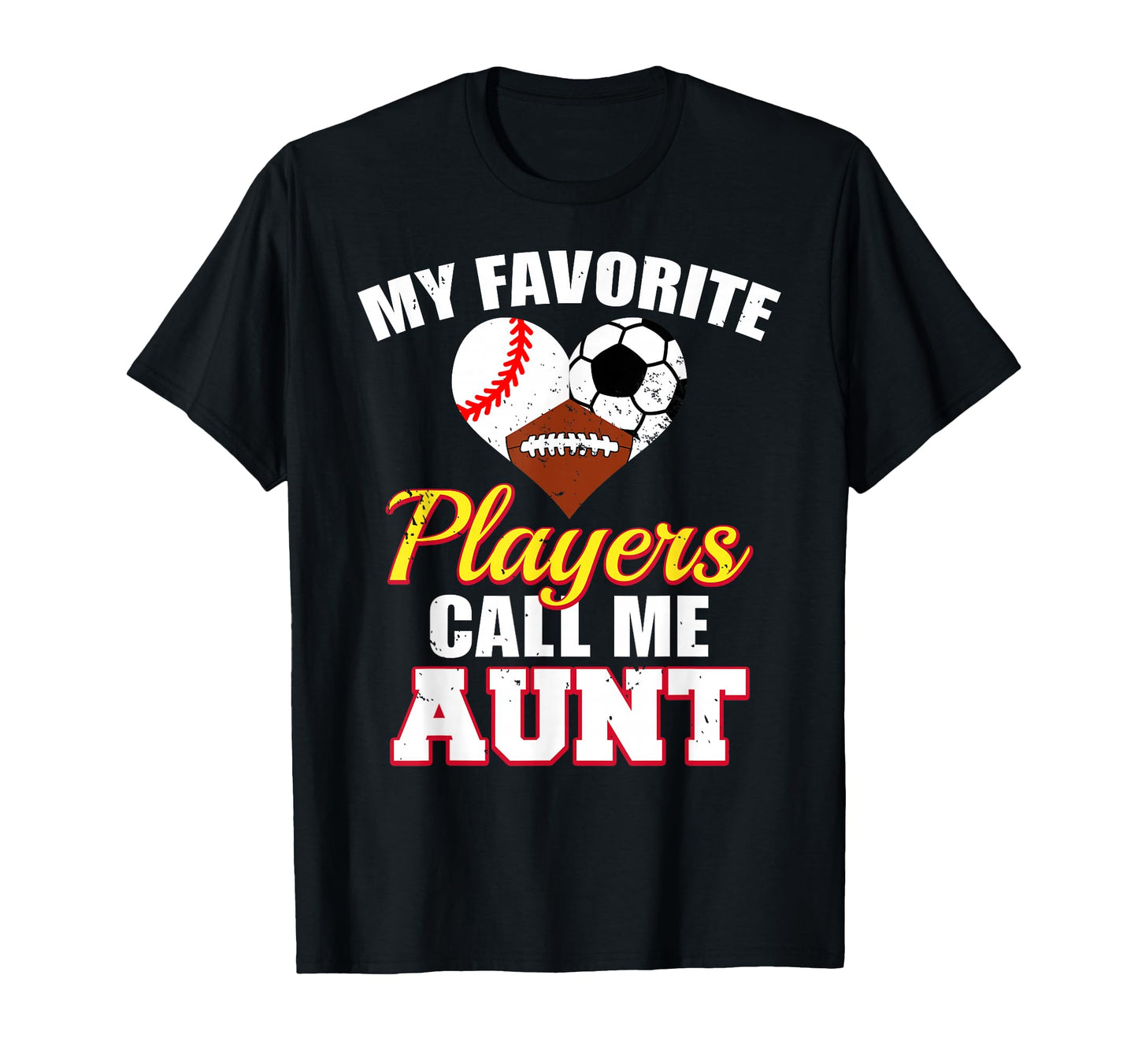 My Favorite Baseball Soccer Football T-Shirt - Casual Everyday Wear Unisex - T-Shirt, Sweatshirt, Hoodie