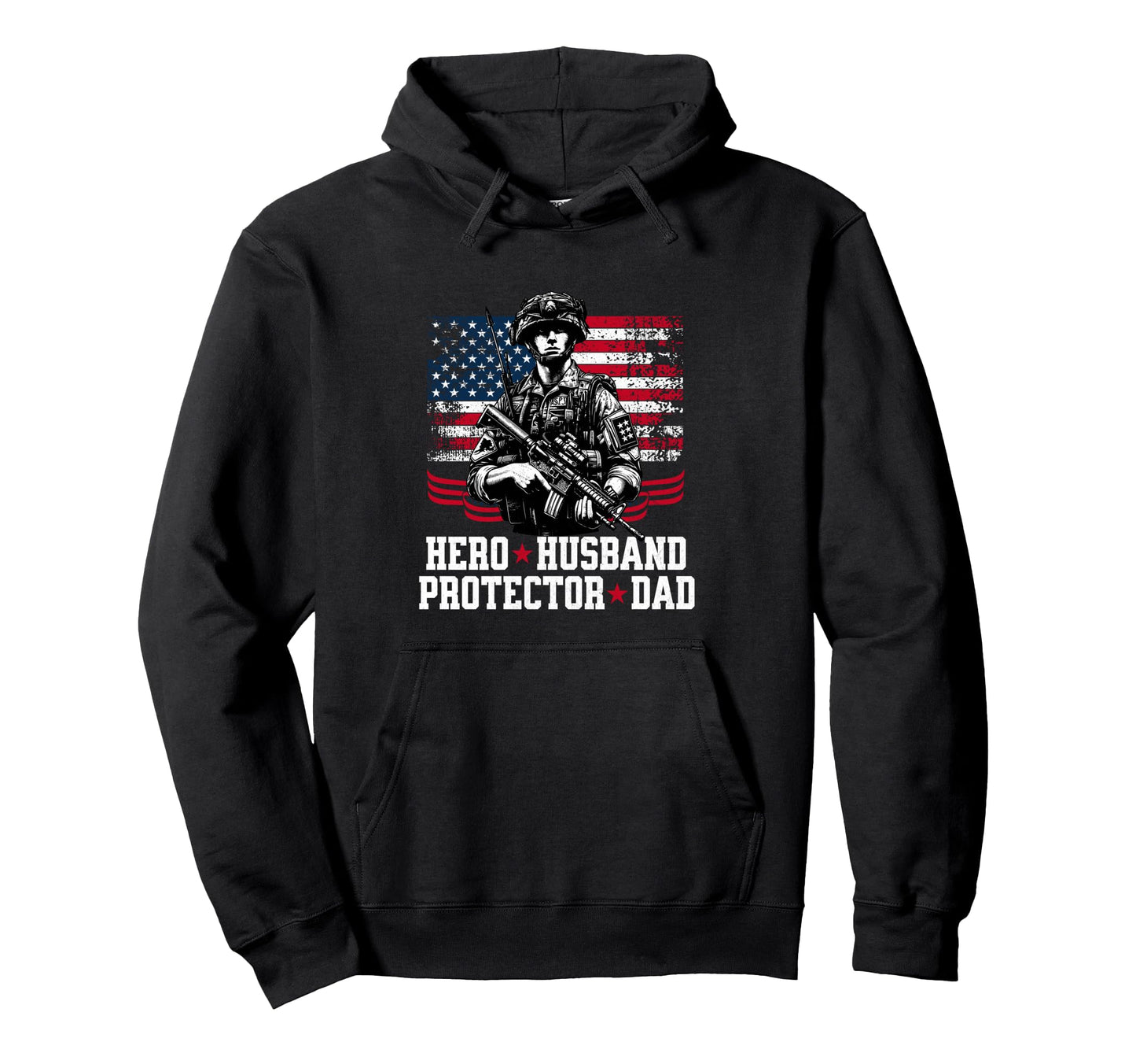 Hero Husband Proctor Dad Military Father Hoodie - Novelty Apparel Unisex - T-Shirt, Sweatshirt, Hoodie