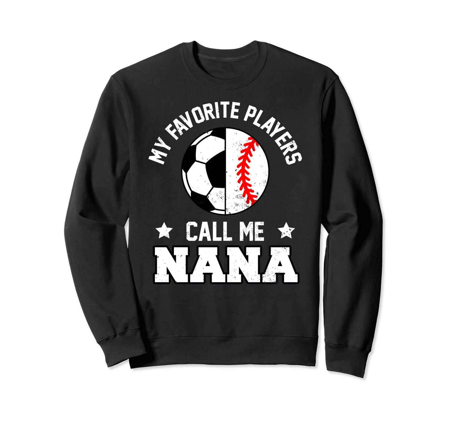 My Favorites Soccer Baseball Players Sweatshirt - Aesthetic Graphic Unisex - T-Shirt, Sweatshirt, Hoodie