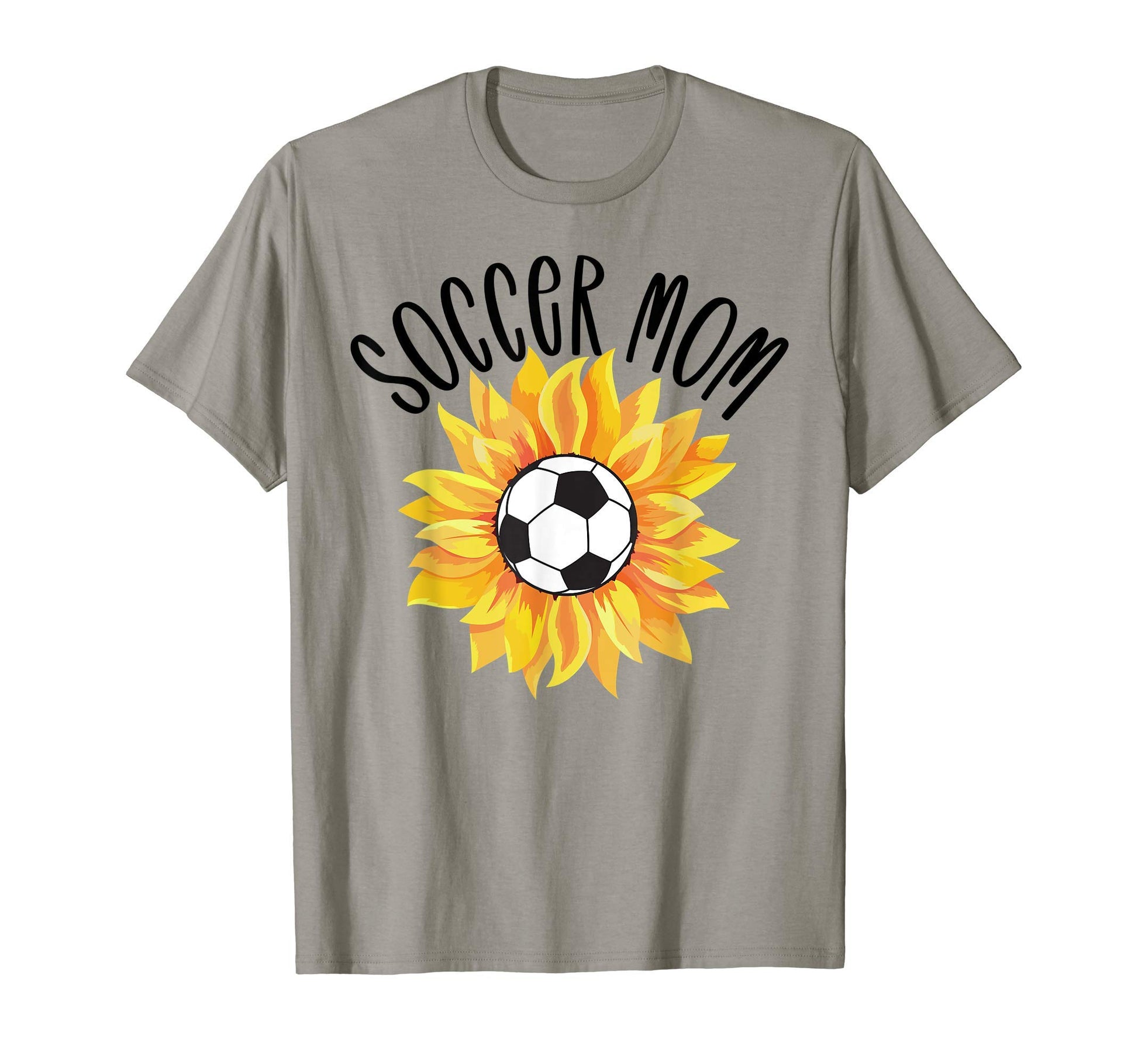 Soccer Mom Sunflower Soccer T-Shirt - Unique Graphic Men Women - T-Shirt, Sweatshirt, Hoodie