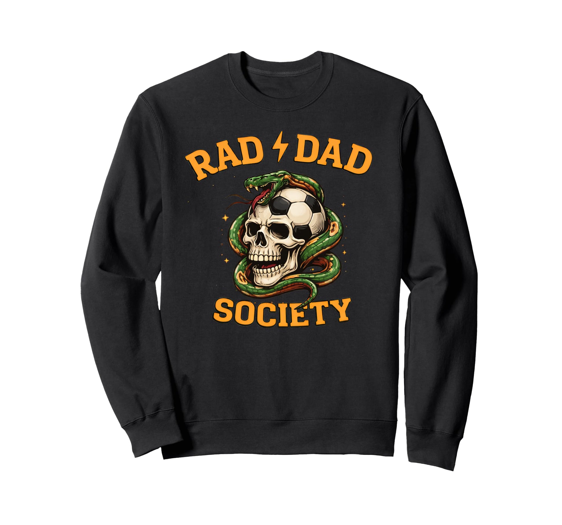 Soccer Father Rad Dad Society Gameday Sweatshirt - Novelty Apparel Unisex - T-Shirt, Sweatshirt, Hoodie