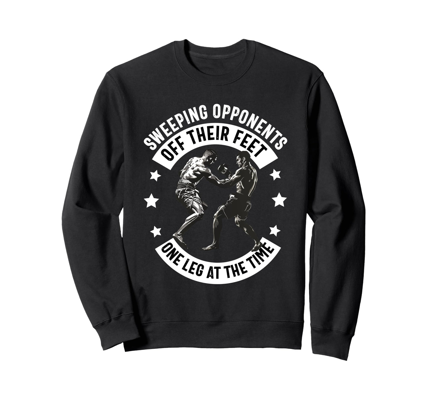Muay Thai Fighter Dad Thai Sweatshirt - Streetwear Style for Adults - T-Shirt, Sweatshirt, Hoodie
