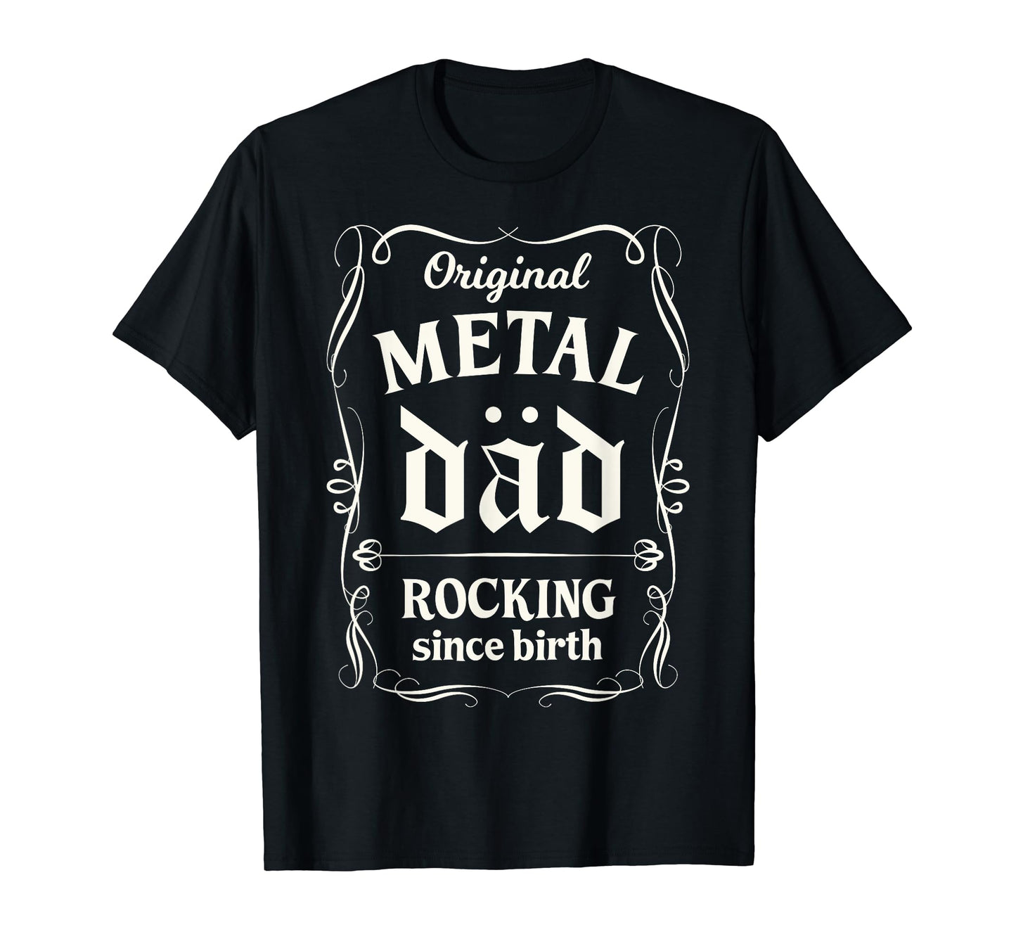 Metal Dad Heavy Rock Biker Mc Musician T-Shirt - Unique Graphic for Adults - T-Shirt, Sweatshirt, Hoodie