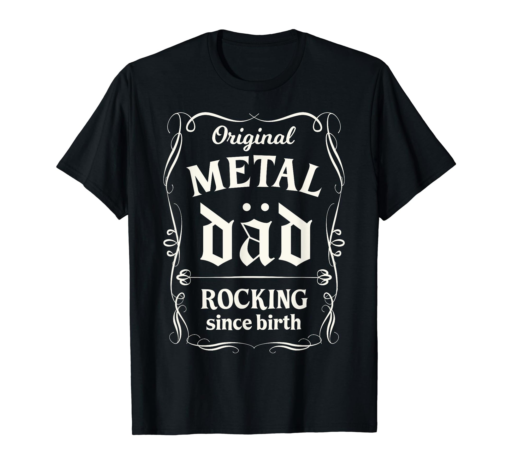 Metal Dad Heavy Rock Biker Mc Musician T-Shirt - Unique Graphic for Adults - T-Shirt, Sweatshirt, Hoodie