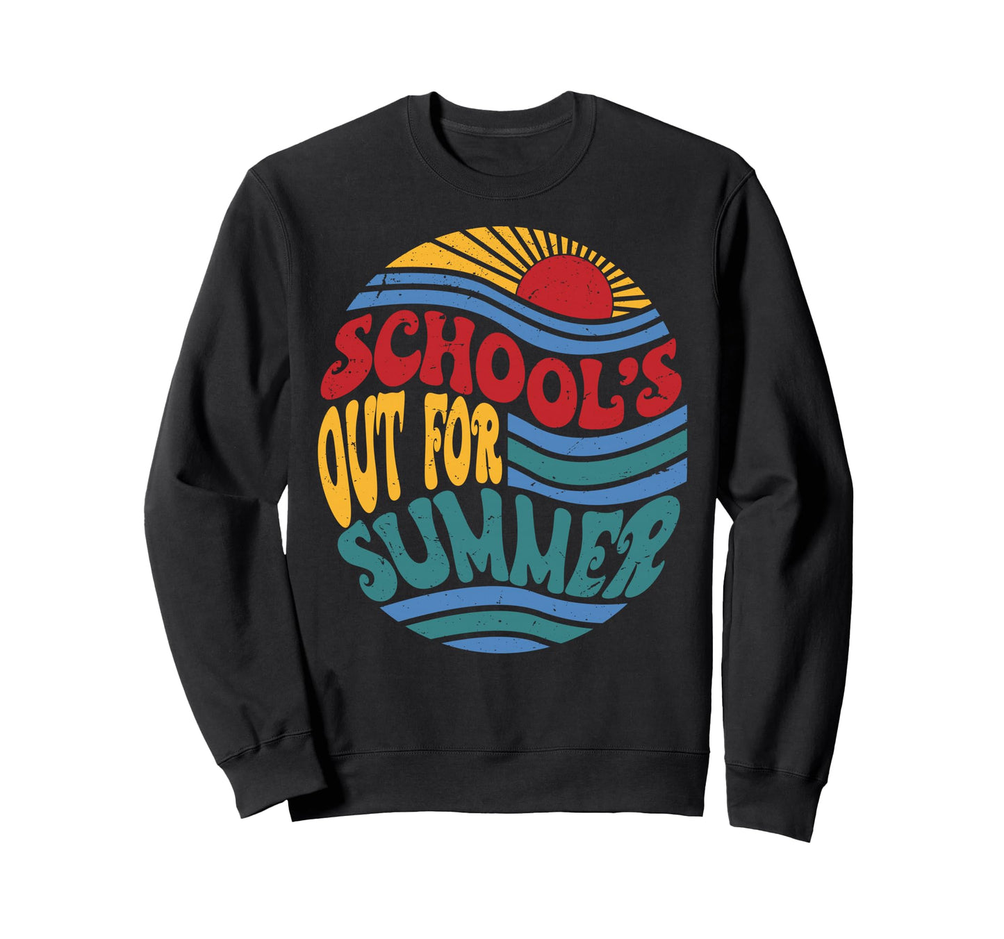 California Tropical Beach Sunset Sweatshirt - Graphic Print for Adults - T-Shirt, Sweatshirt, Hoodie