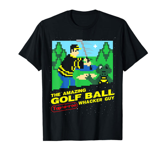 Amazing Golf Ball Tap Roo Whacker T-Shirt - Fun Novelty Design Men Women - T-Shirt, Sweatshirt, Hoodie