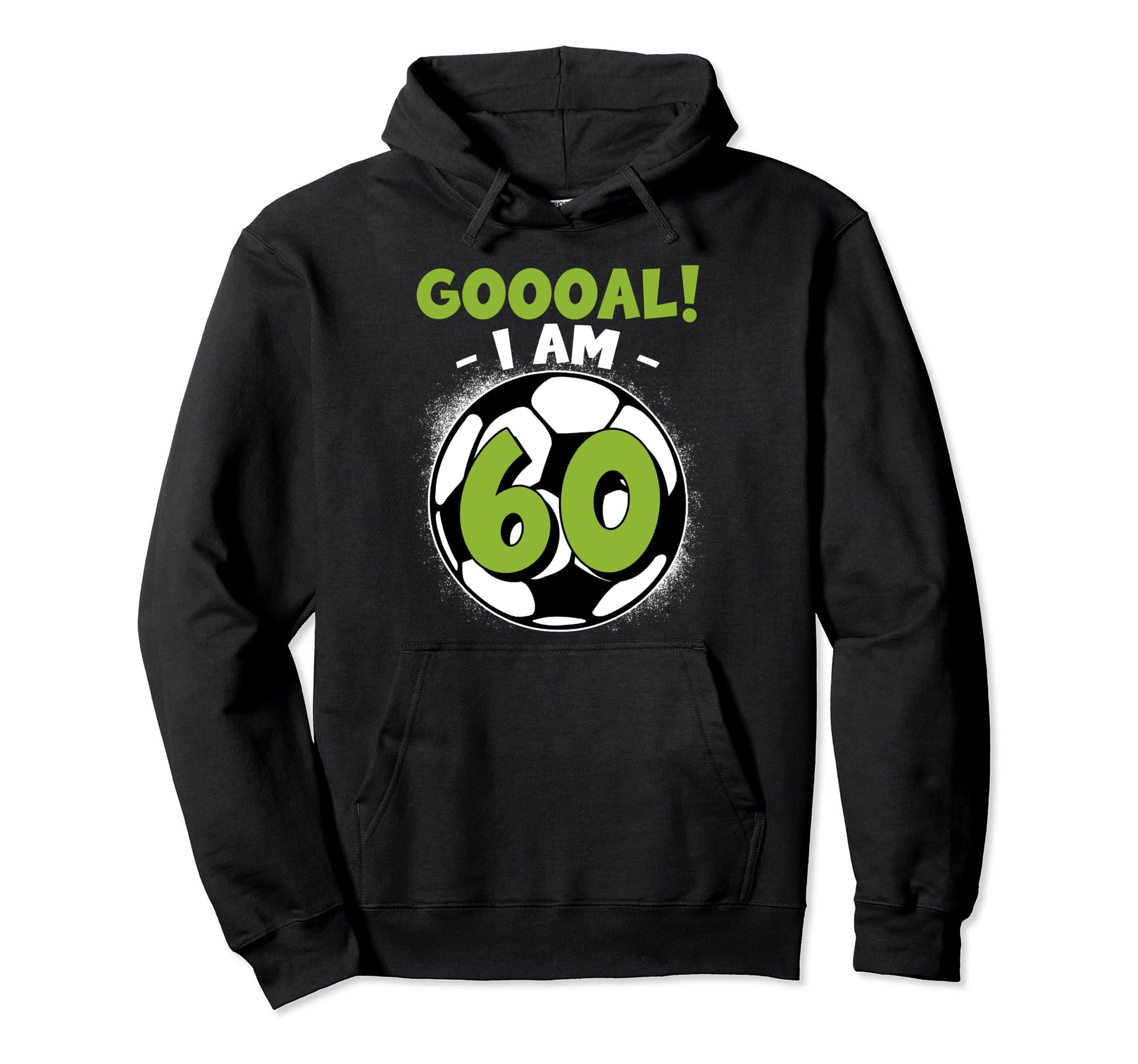 60 Year Old Birthday Soccer Themed 60Thb Hoodie - Unique Graphic Unisex - T-Shirt, Sweatshirt, Hoodie