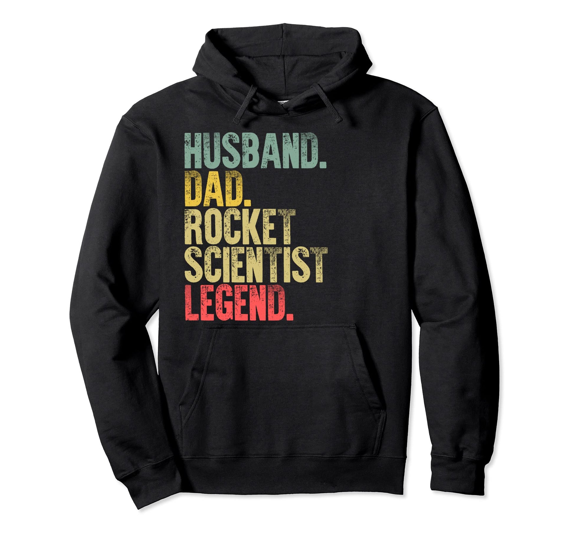 Husband Dad Rocket Scientist Legend Hoodie - Aesthetic Graphic for Adults - T-Shirt, Sweatshirt, Hoodie