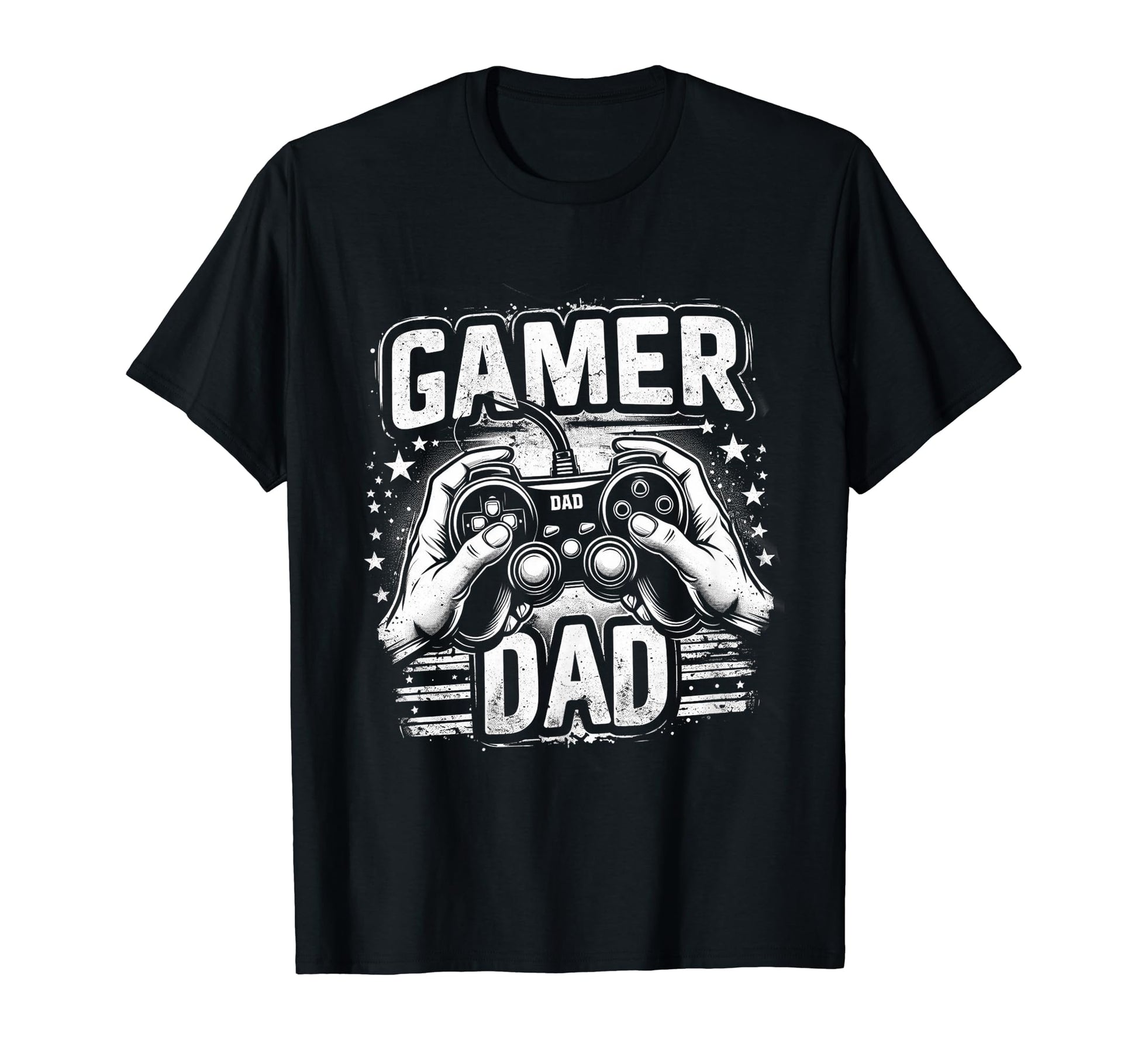 Gamer Dad Game Controller Gaming T-Shirt - Casual Everyday Wear Men Women - T-Shirt, Sweatshirt, Hoodie