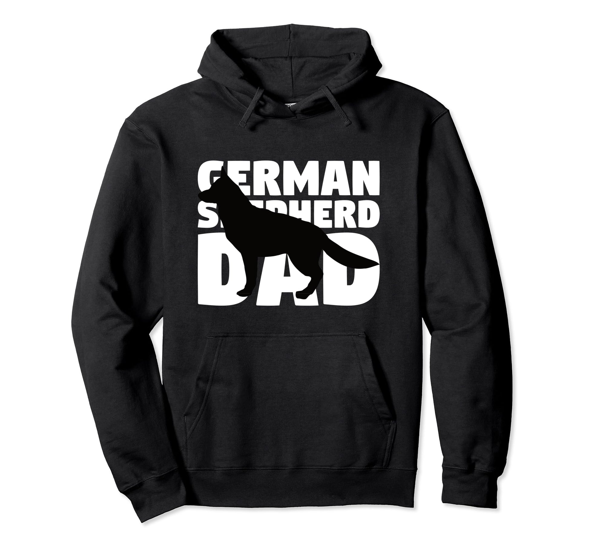 German Shepherd Dad Dog Father German Hoodie - Unique Graphic for Adults - T-Shirt, Sweatshirt, Hoodie