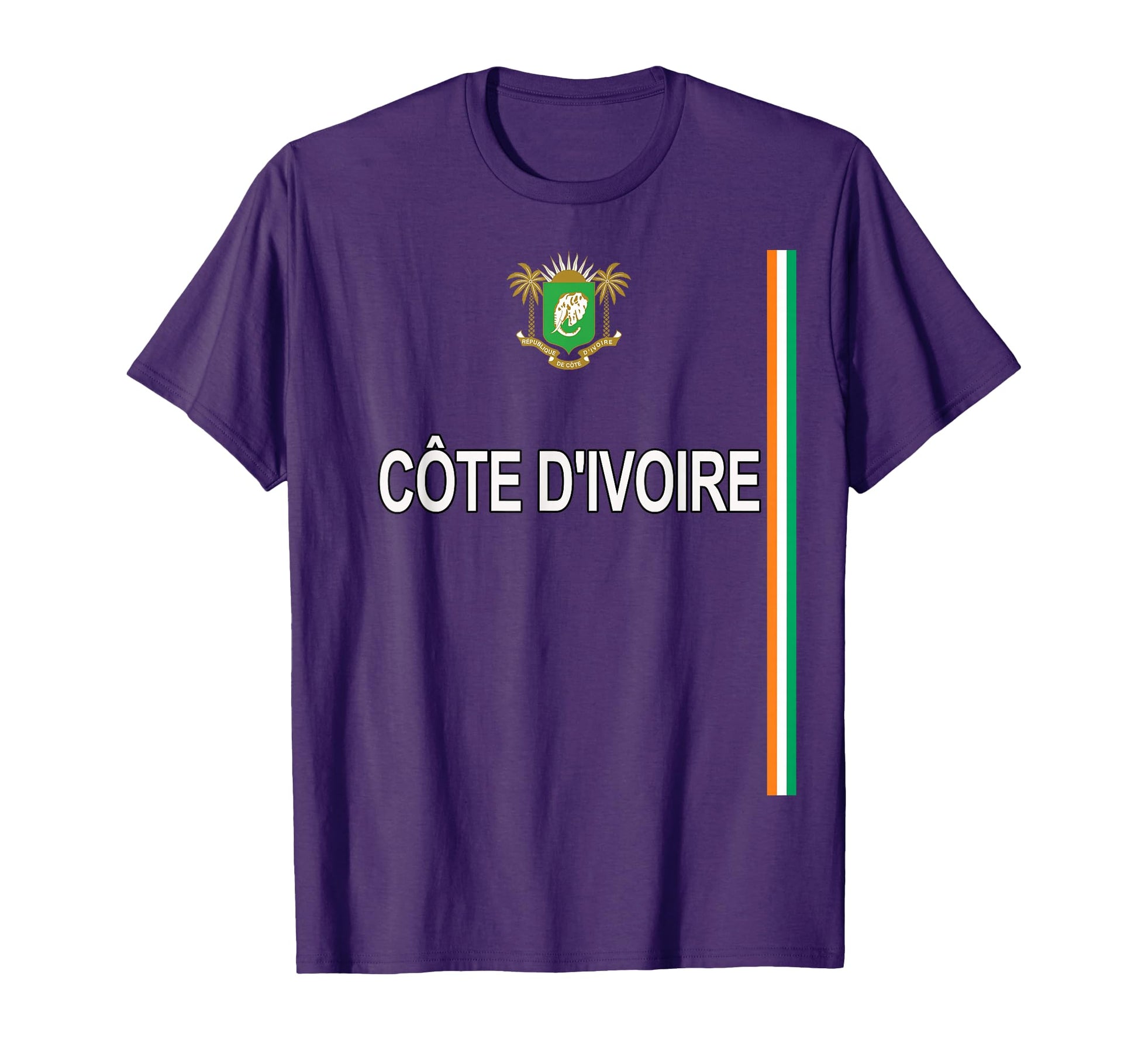 Cote Divoire Sporty Ivory Coast T-Shirt - Novelty Apparel Men Women - T-Shirt, Sweatshirt, Hoodie