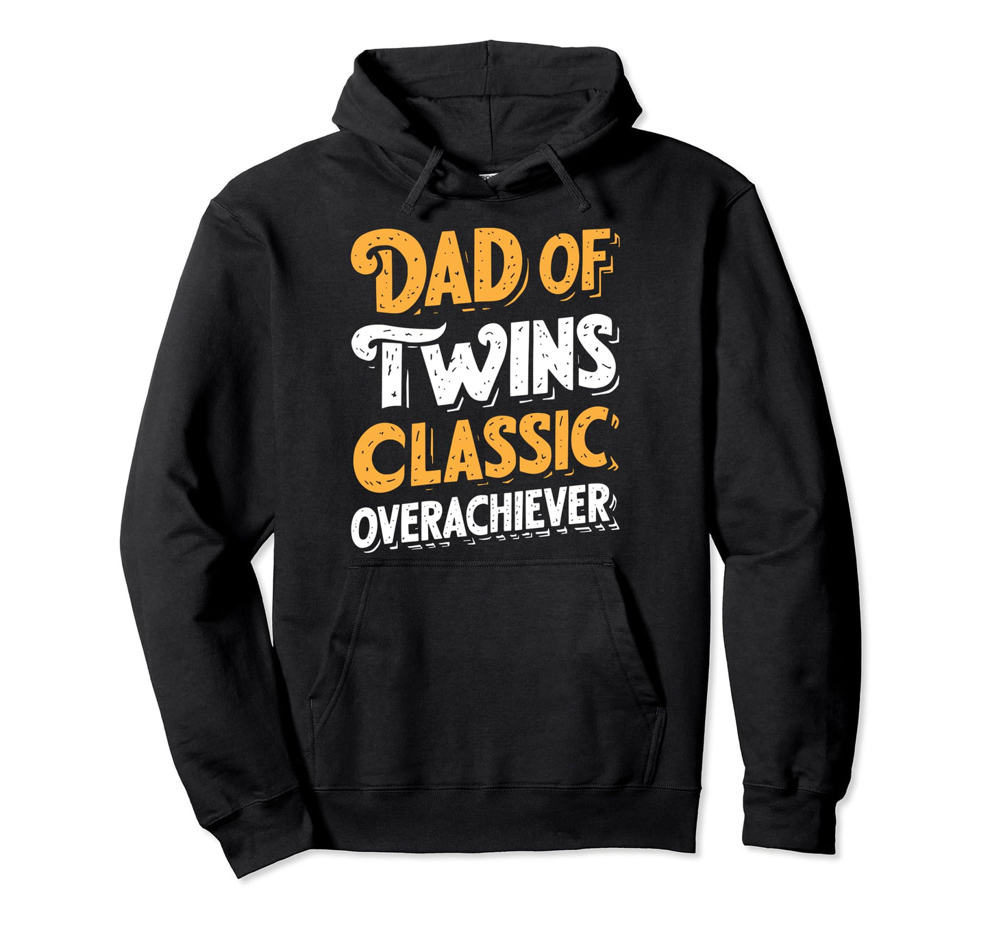 Twin Dad Novelty Funny Daddy Fathers Day Hoodie - Minimalist Print Unisex - T-Shirt, Sweatshirt, Hoodie