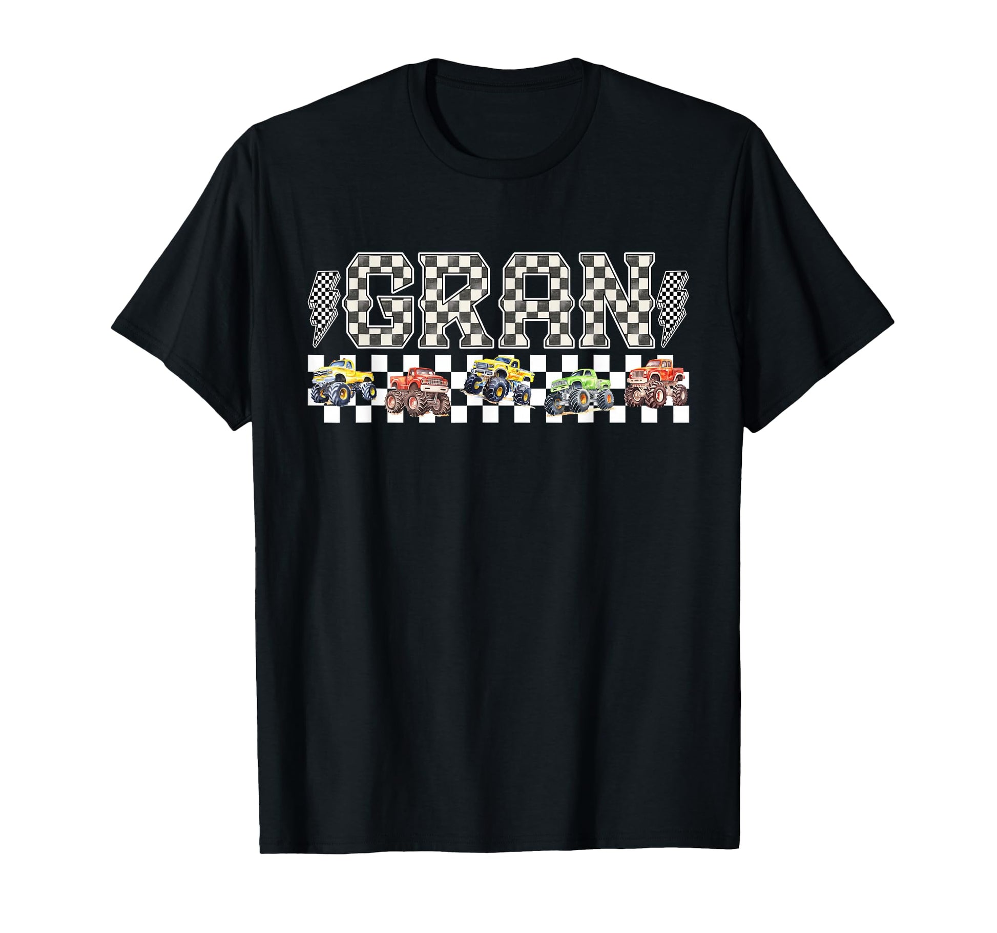 Gran Monster Truck Family Crew T-Shirt - Aesthetic Graphic Men Women - T-Shirt, Sweatshirt, Hoodie