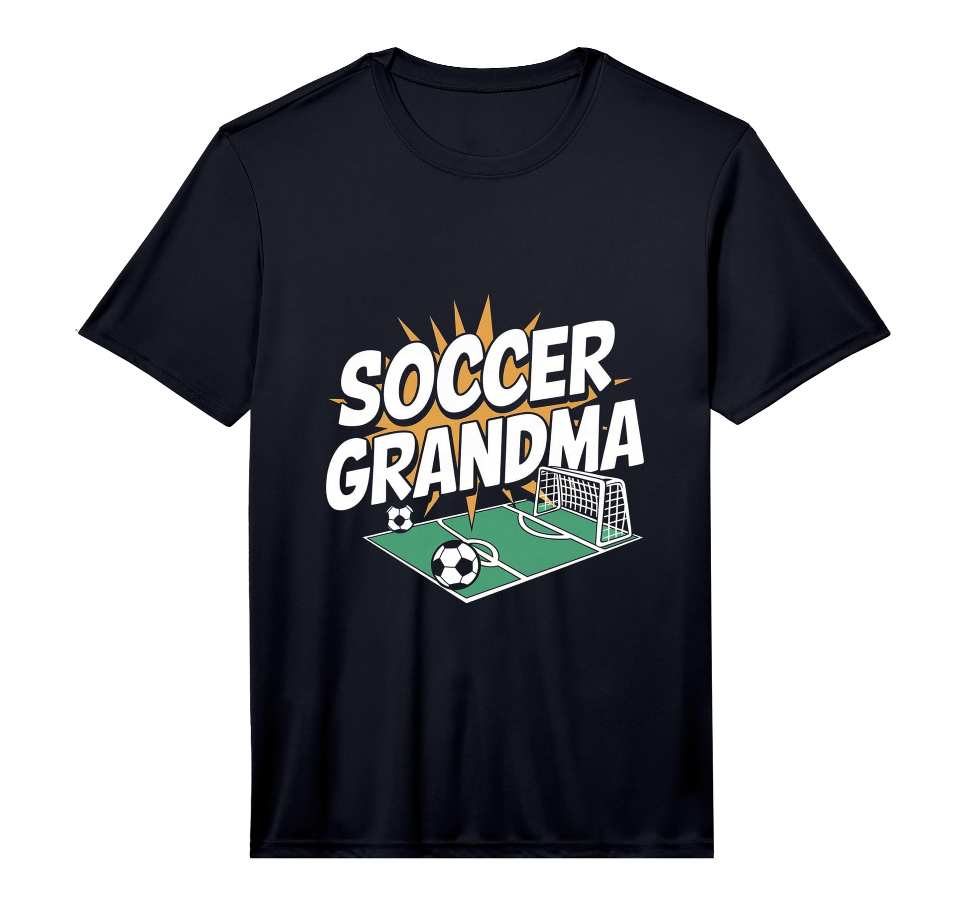 Mens Soccer Grandma Performance T-Shirt - Streetwear Style for Adults - T-Shirt, Sweatshirt, Hoodie