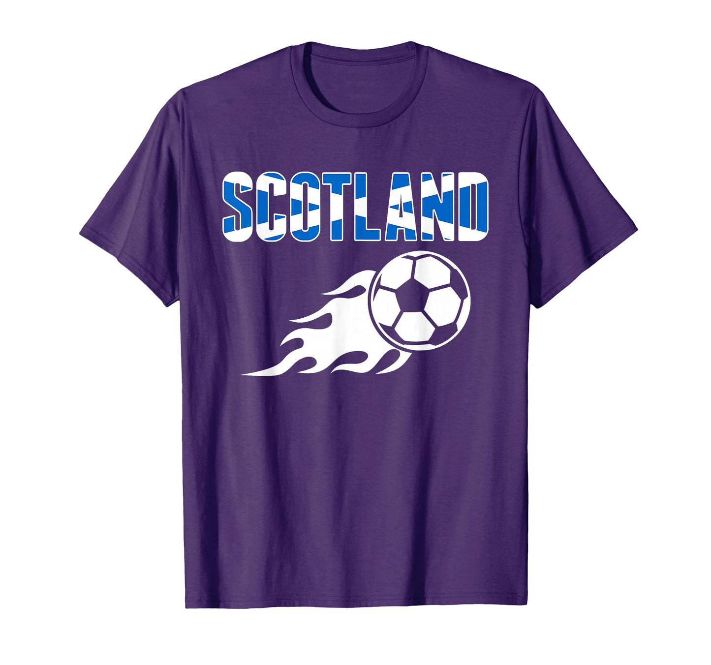 Scotland Soccer Fans Jersey Scottish Flag T-Shirt - Graphic Print Unisex - T-Shirt, Sweatshirt, Hoodie