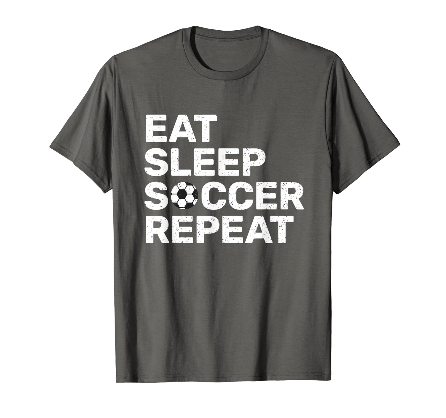 Eat Sleep Soccer Repeat Sport Player Gift T-Shirt - Custom Art Print Unisex - T-Shirt, Sweatshirt, Hoodie
